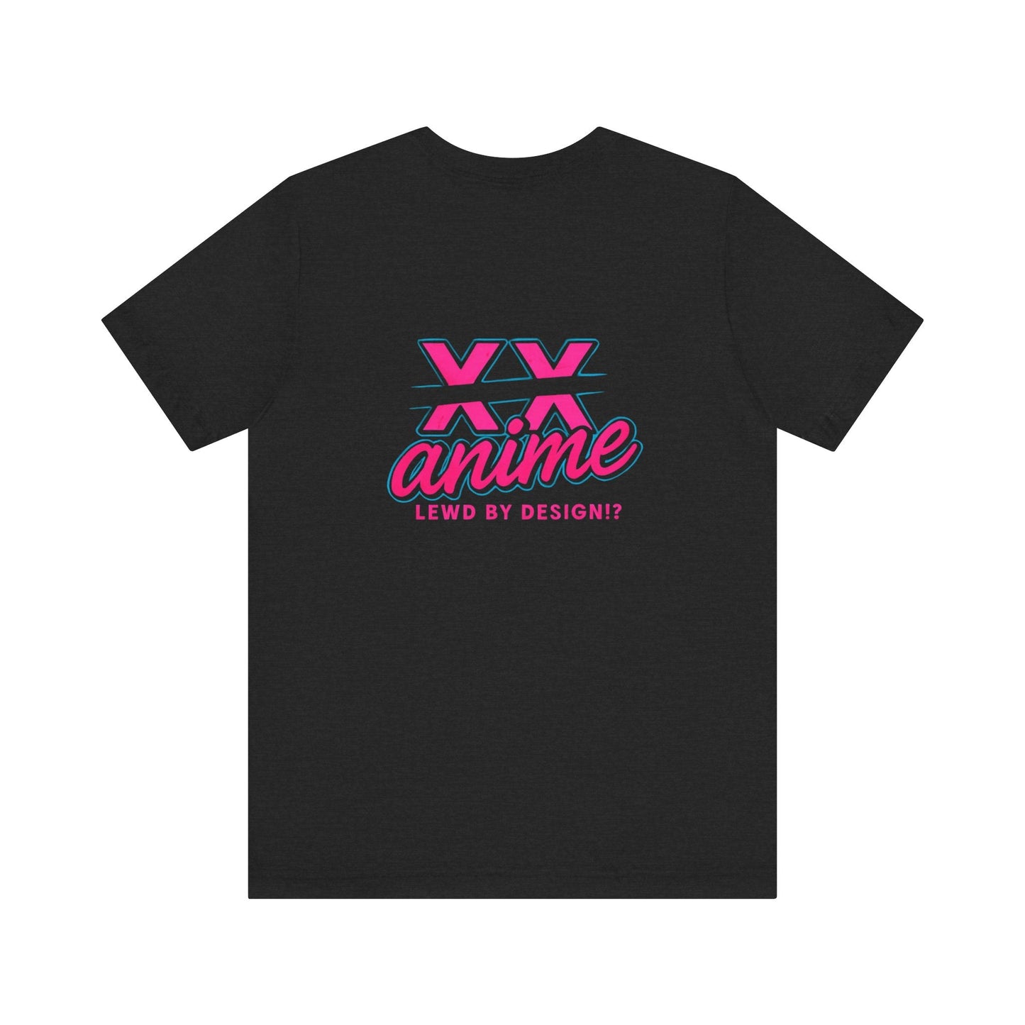 Lewd Anime-Themed Unisex Tee for Fans, Cute Graphic T-Shirt, Comfortable Everyday Wear, Perfect Gift for Anime Lovers, Stylish Casual Top