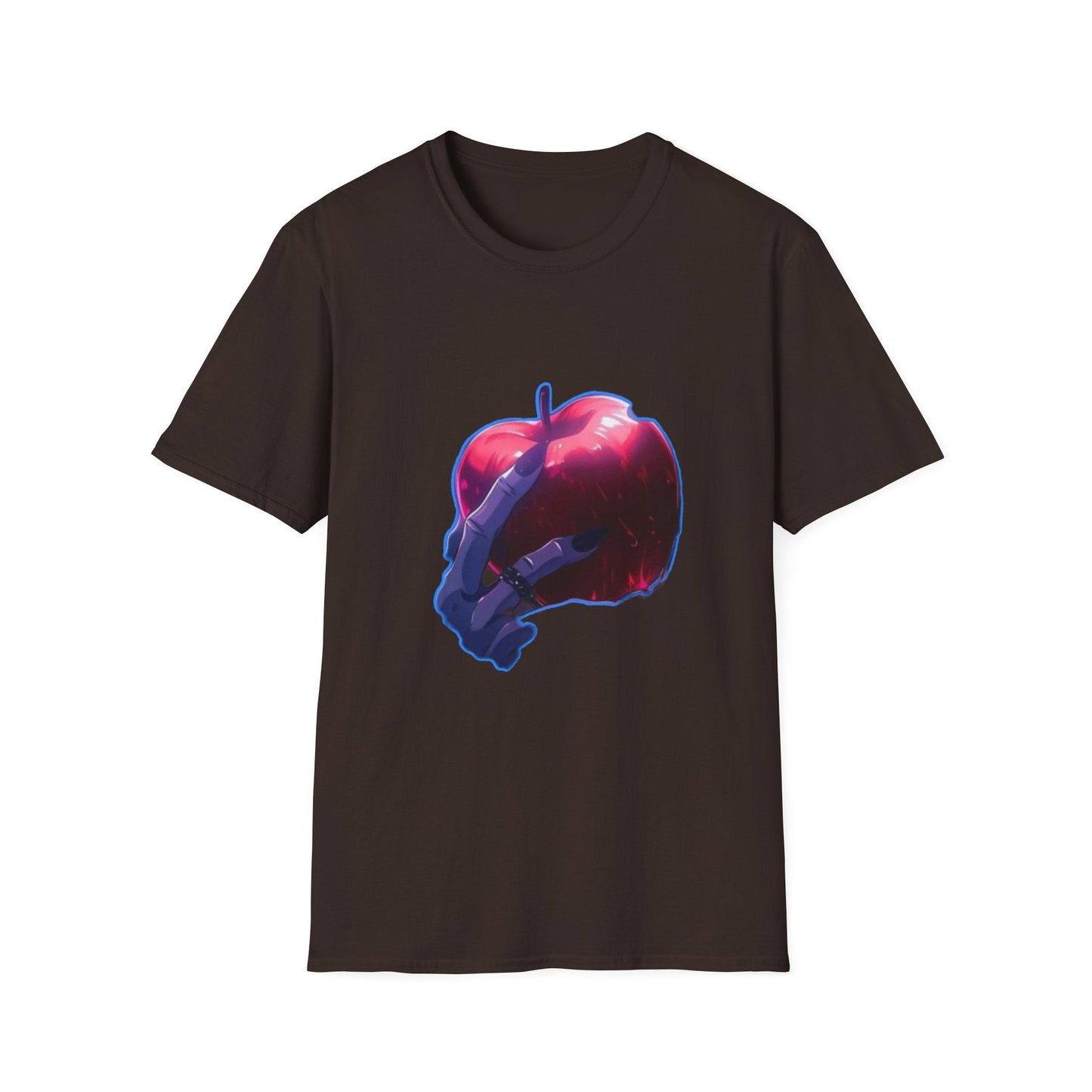 Dn Artistic Skeleton Hand T-Shirt, Creative Graphic Tee, Unique Gift for Artists, Trendy Fashion for Teens, Casual Wear