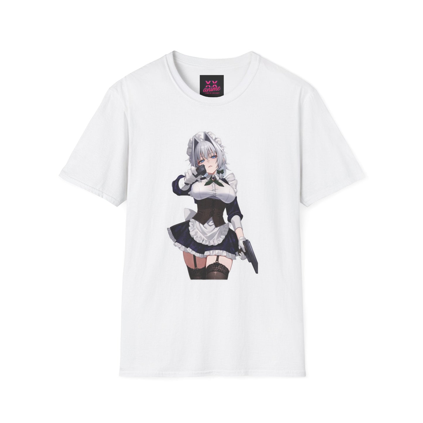 Anime-Inspired Unisex lewd gun T-Shirt - Fun, Playful Design, Perfect for Anime Lovers, Cosplay, Gifts, Casual Wear, and Conventions