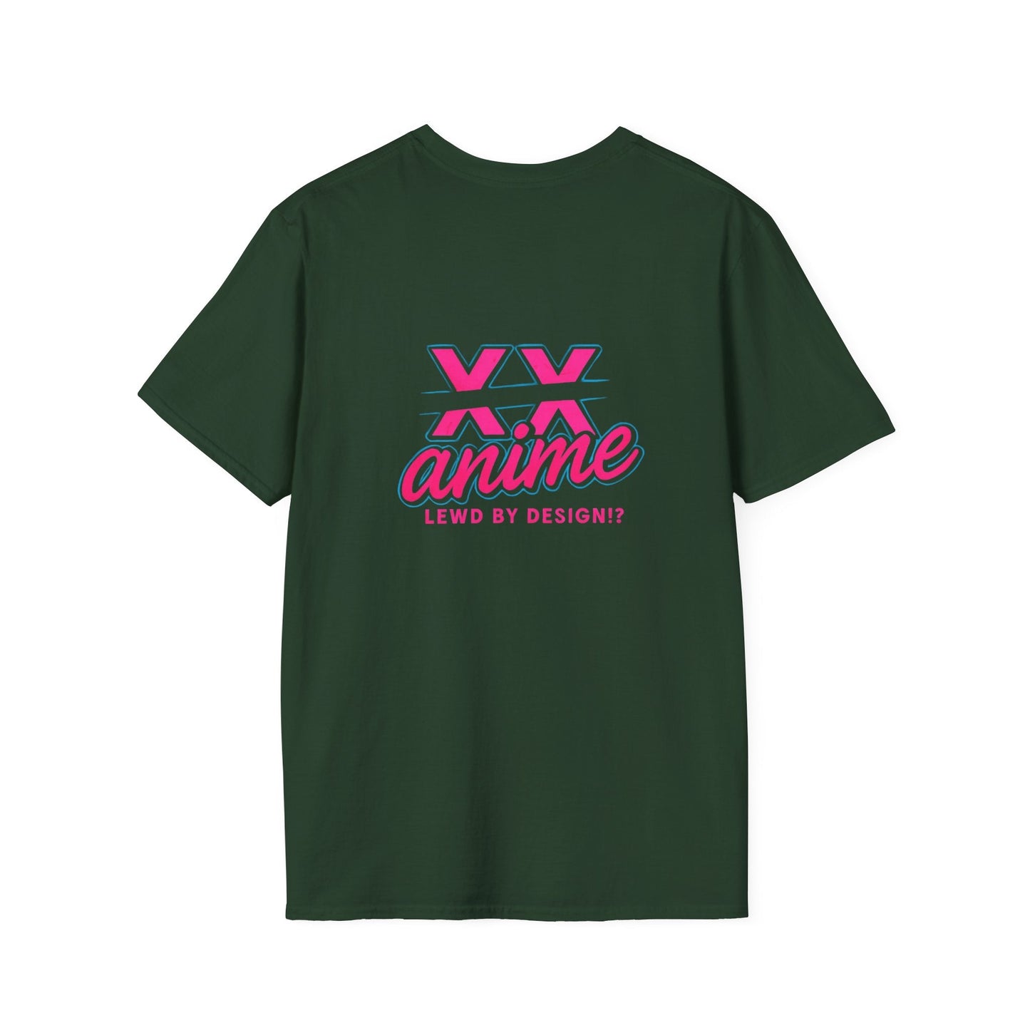 Anime-Inspired Unisex lewd gun T-Shirt - Fun, Playful Design, Perfect for Anime Lovers, Cosplay, Gifts, Casual Wear, and Conventions