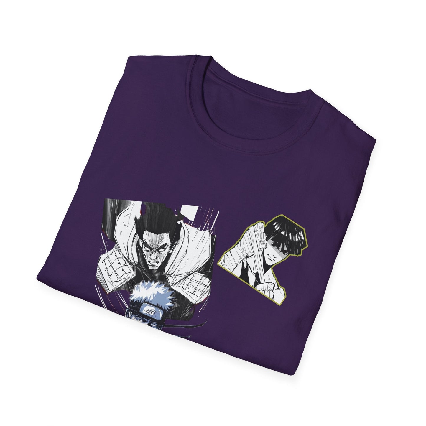 Ninja style Anime-Inspired Unisex T-Shirt, Graphic Tee for Fans, Perfect Gift for Birthdays or Conventions, Casual Wear, Softstyle Shirt