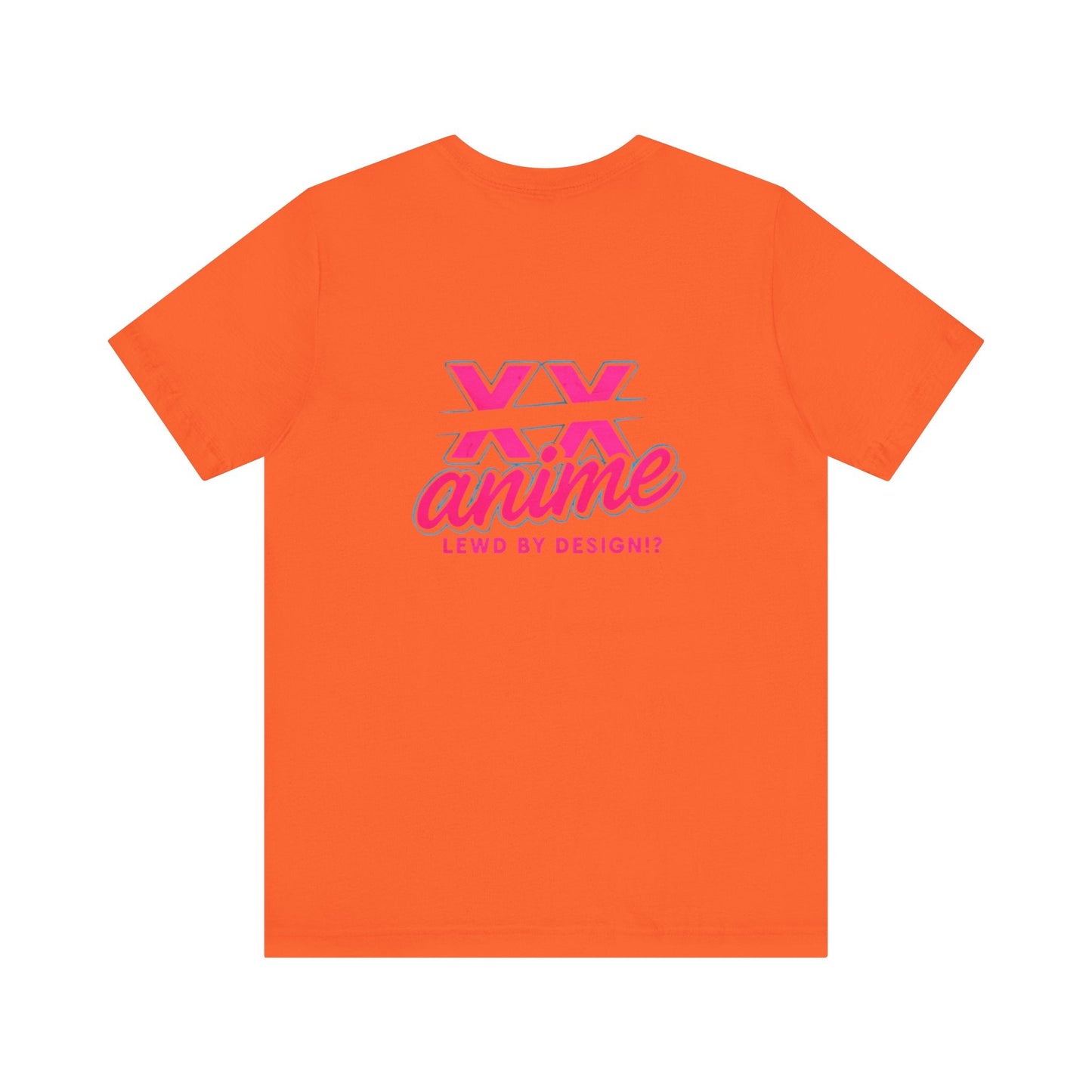 Lewd Anime-Themed Unisex Tee for Fans, Cute Graphic T-Shirt, Comfortable Everyday Wear, Perfect Gift for Anime Lovers, Stylish Casual Top