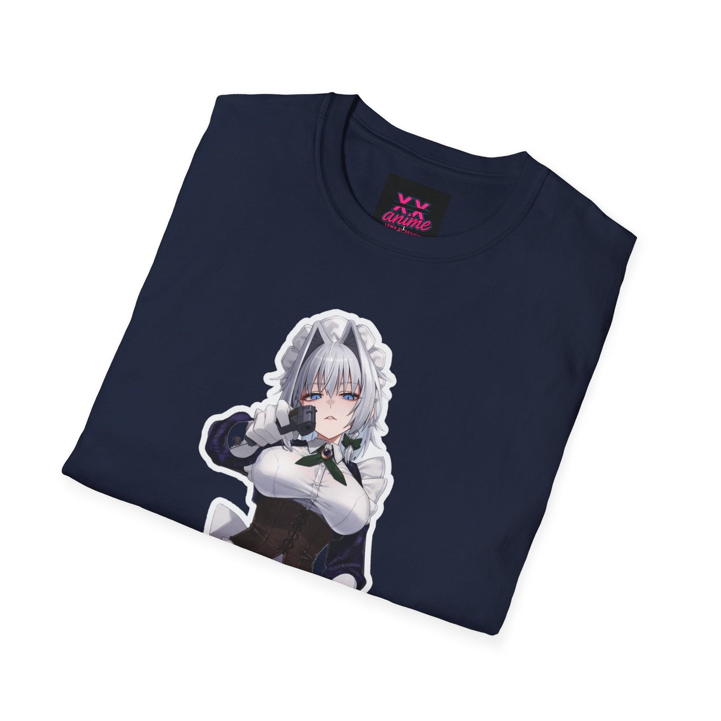 Anime-Inspired Unisex lewd gun T-Shirt - Fun, Playful Design, Perfect for Anime Lovers, Cosplay, Gifts, Casual Wear, and Conventions