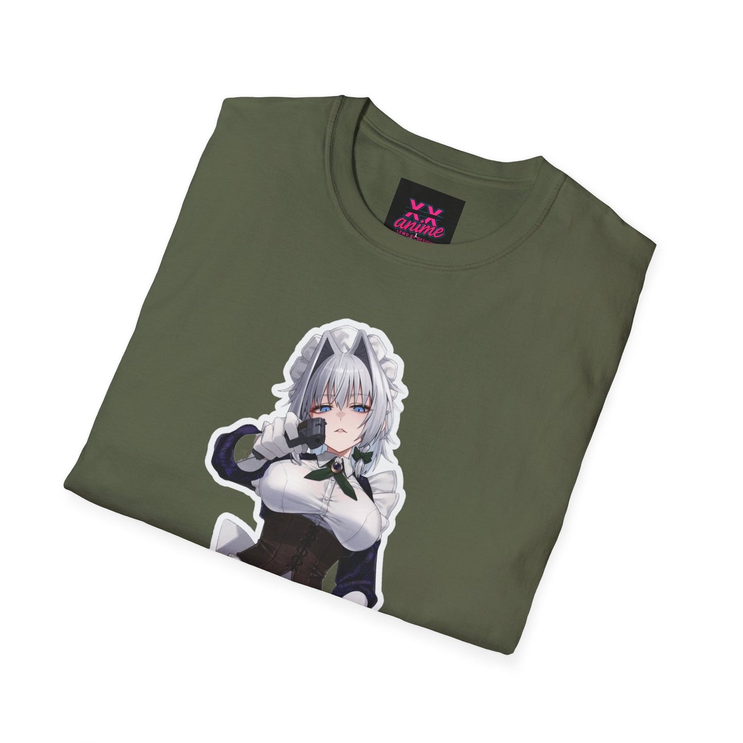 Anime-Inspired Unisex lewd gun T-Shirt - Fun, Playful Design, Perfect for Anime Lovers, Cosplay, Gifts, Casual Wear, and Conventions