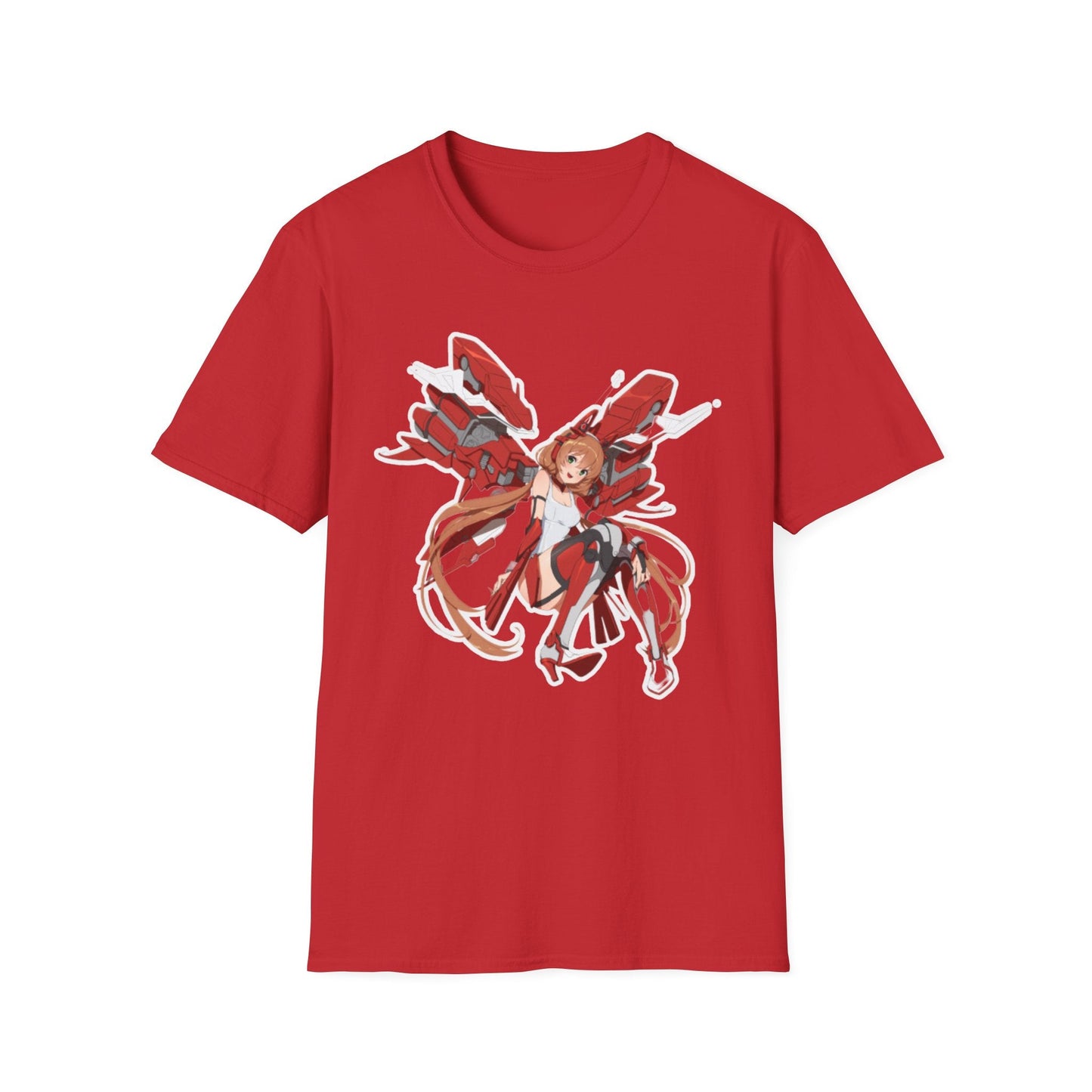 Red Butterfly Graphic Unisex T-Shirt, Cute Casual Tee, Anime-Inspired Apparel, Gift for Friends, Birthday Surprise