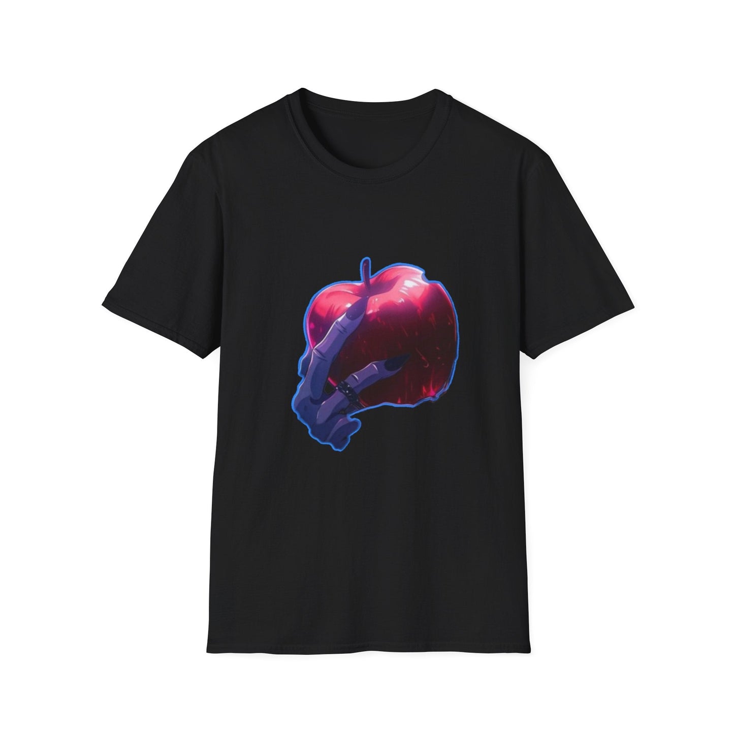 Dn Artistic Skeleton Hand T-Shirt, Creative Graphic Tee, Unique Gift for Artists, Trendy Fashion for Teens, Casual Wear