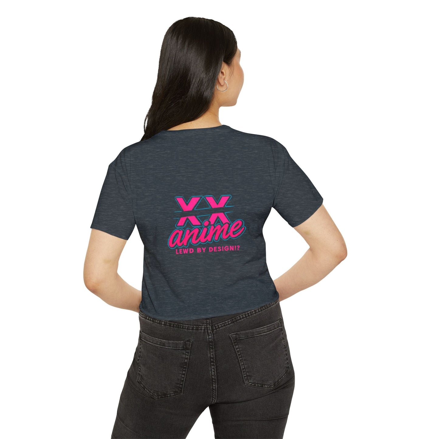Idol style 1 Crop Top for Women, Summer Fashion, Cute Anime Tee, Festival Outfit, Anime Lover Gift