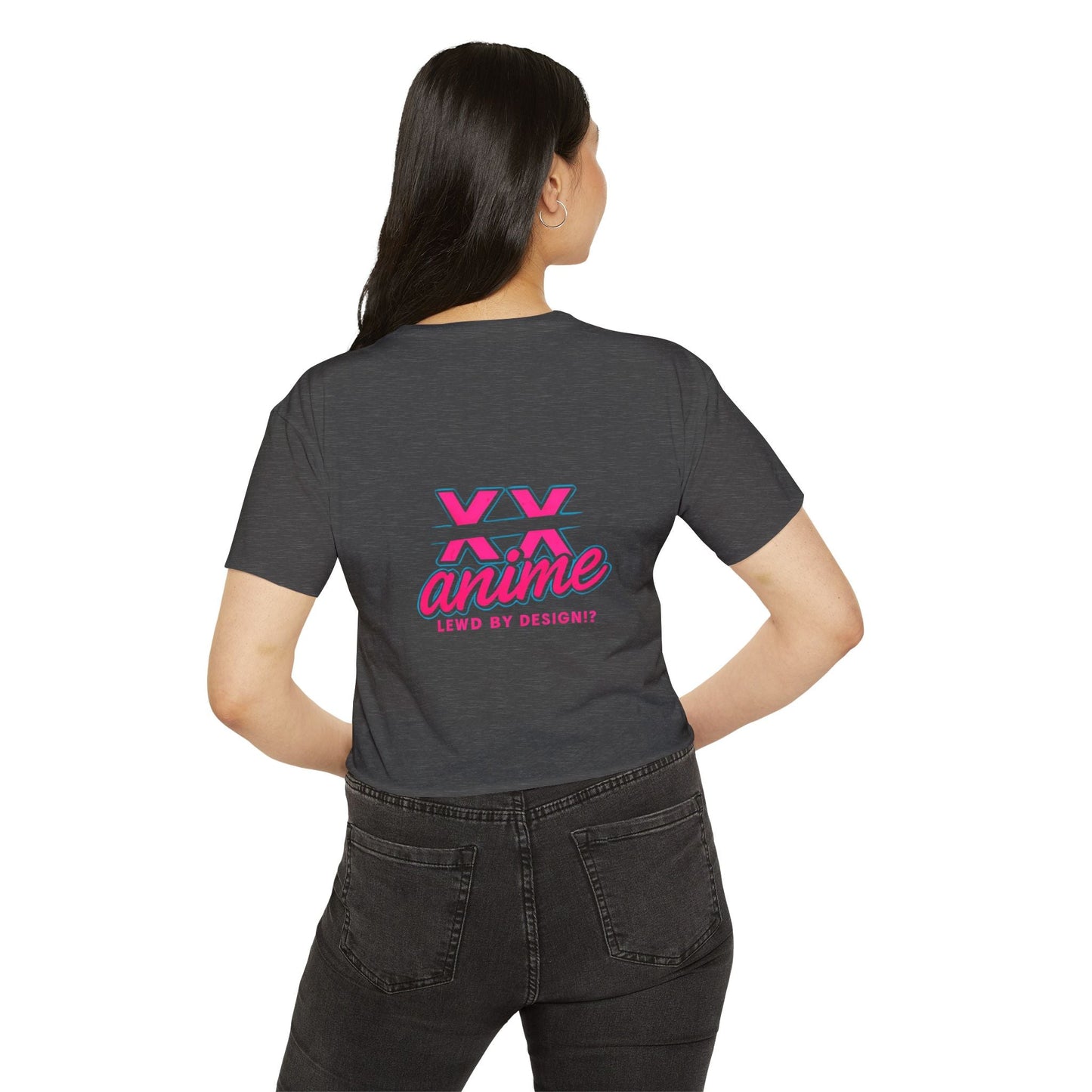 Idol style 1 Crop Top for Women, Summer Fashion, Cute Anime Tee, Festival Outfit, Anime Lover Gift