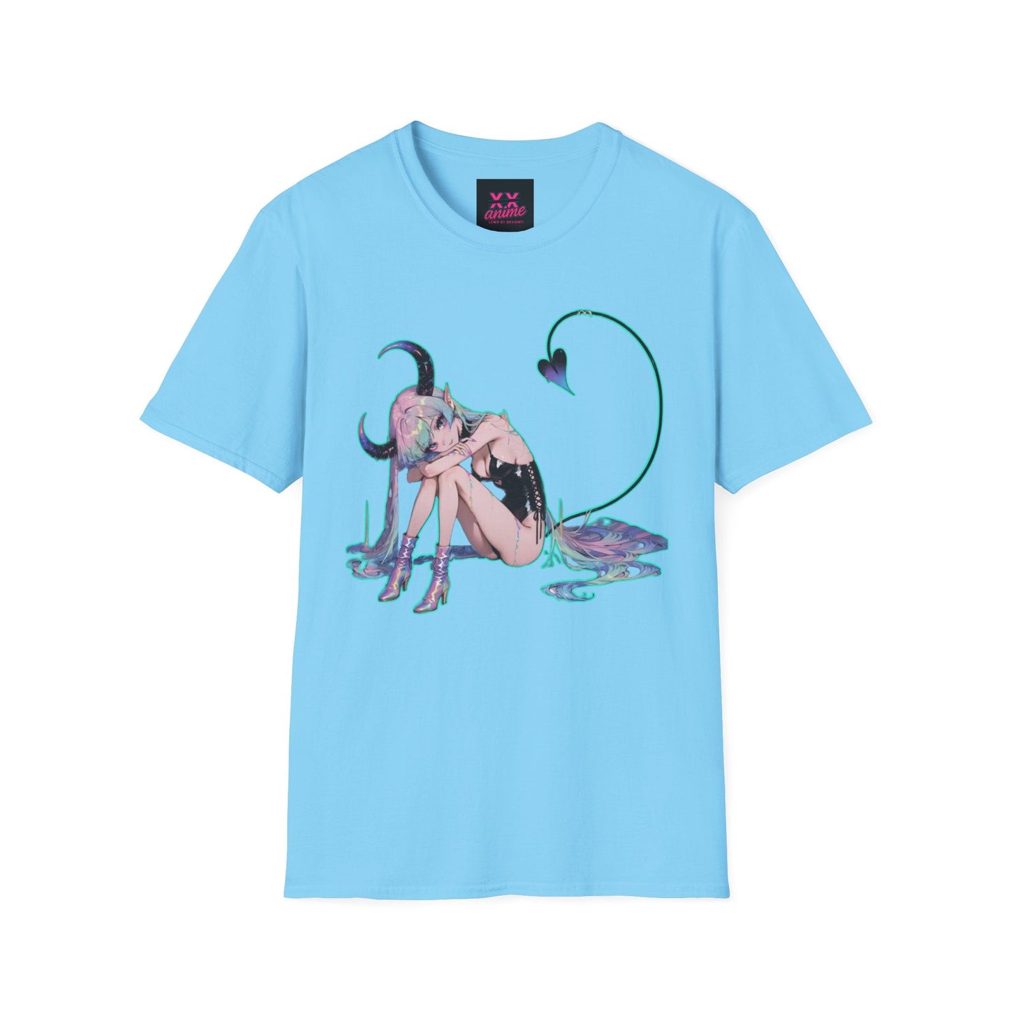 Anime-inspired lewd type 7 Unisex T-Shirt, Aesthetic Graphic Tee, Cute Casual Wear, Perfect for Anime Fans, Unique Gift for Anime Lovers