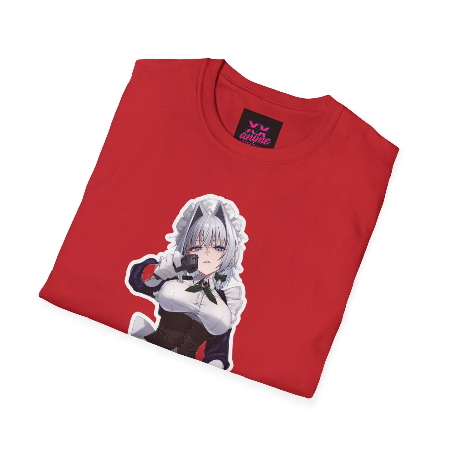Anime-Inspired Unisex lewd gun T-Shirt - Fun, Playful Design, Perfect for Anime Lovers, Cosplay, Gifts, Casual Wear, and Conventions