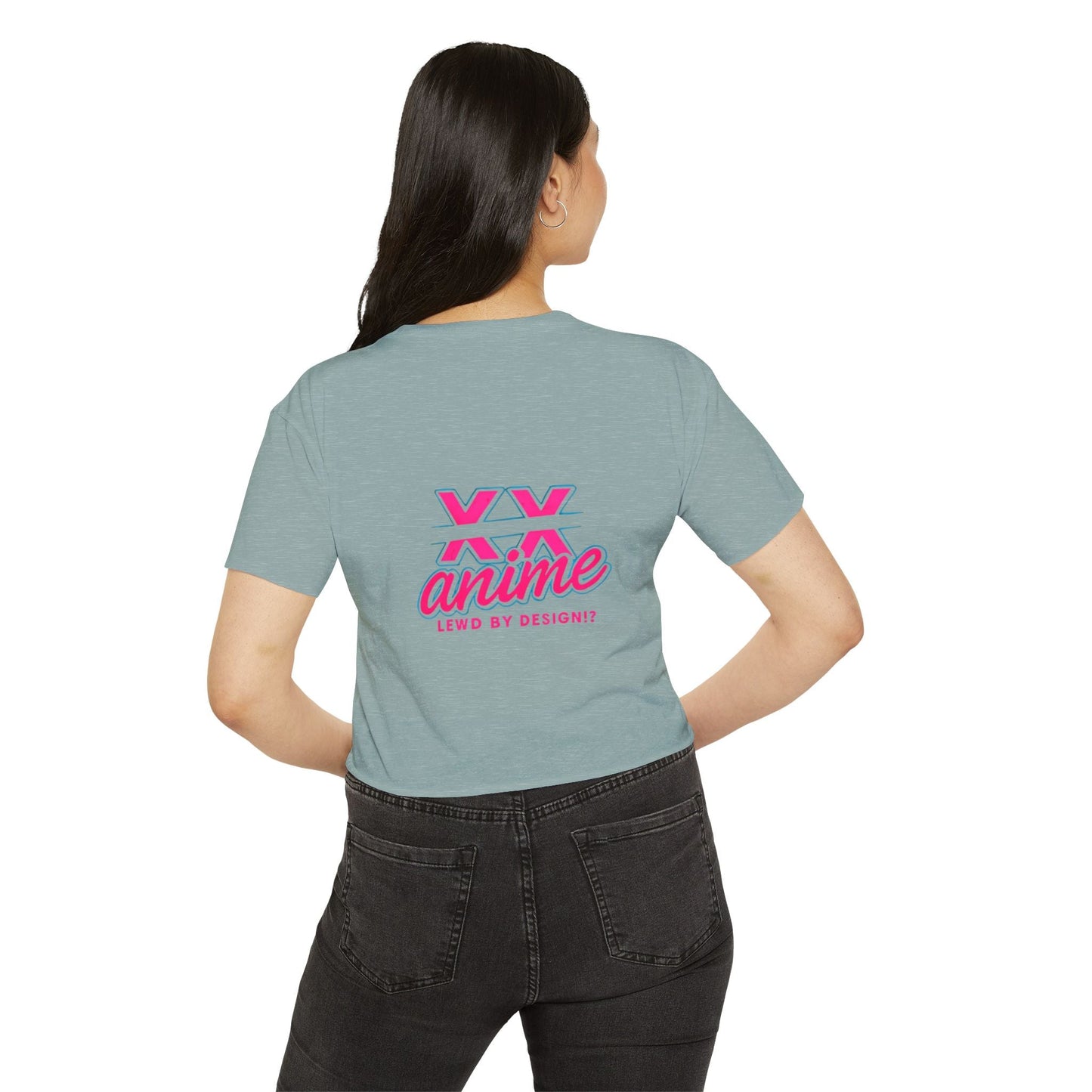 Idol style 1 Crop Top for Women, Summer Fashion, Cute Anime Tee, Festival Outfit, Anime Lover Gift