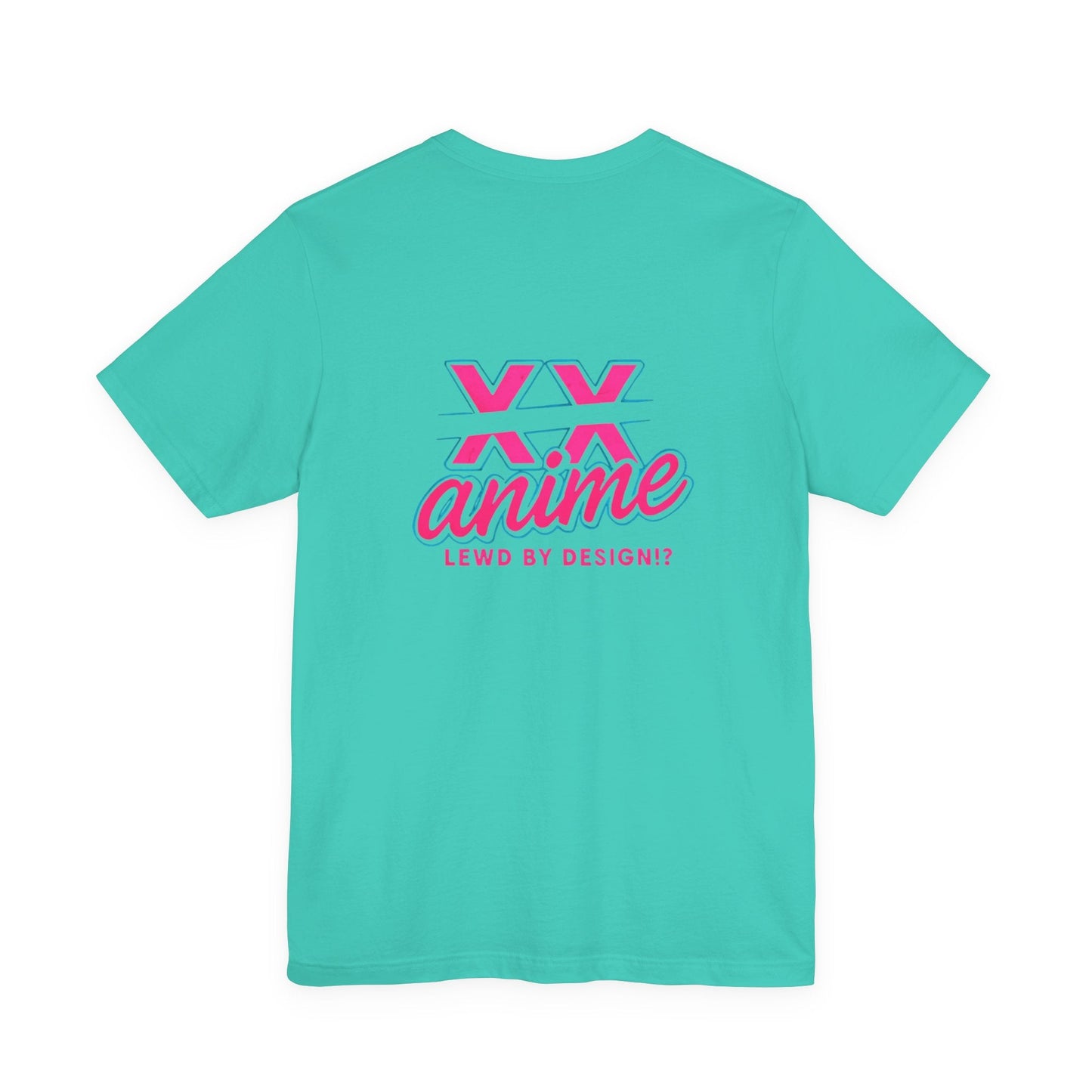 Lewd Anime-Themed Unisex Tee for Fans, Cute Graphic T-Shirt, Comfortable Everyday Wear, Perfect Gift for Anime Lovers, Stylish Casual Top