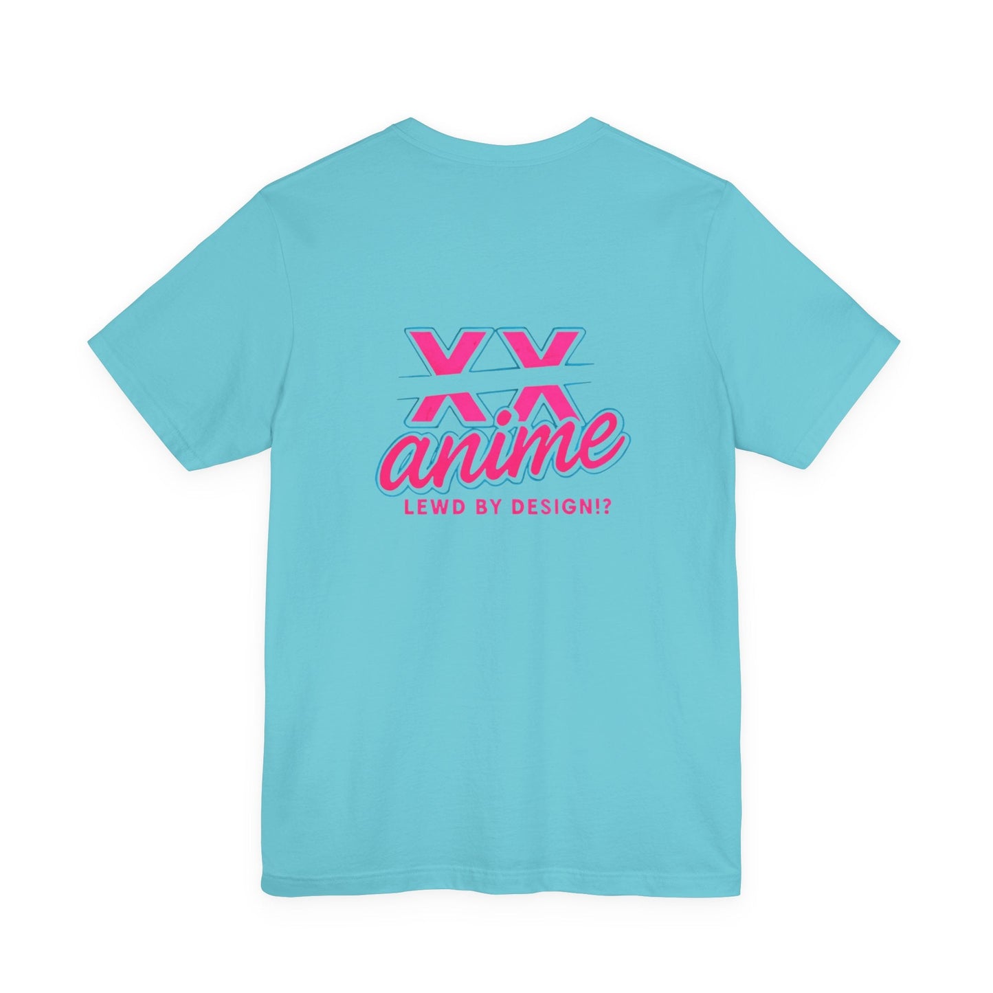 Lewd Anime-Themed Unisex Tee for Fans, Cute Graphic T-Shirt, Comfortable Everyday Wear, Perfect Gift for Anime Lovers, Stylish Casual Top