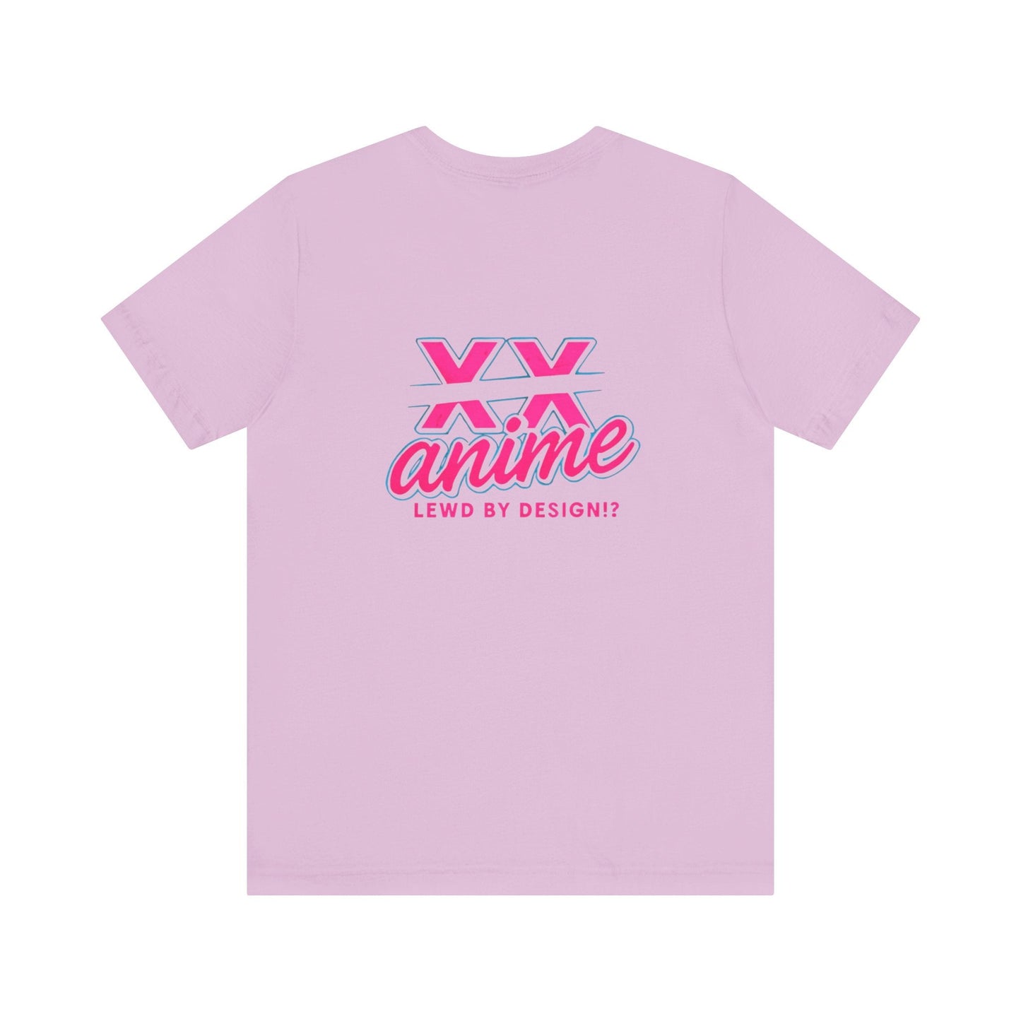 Lewd Anime-Themed Unisex Tee for Fans, Cute Graphic T-Shirt, Comfortable Everyday Wear, Perfect Gift for Anime Lovers, Stylish Casual Top