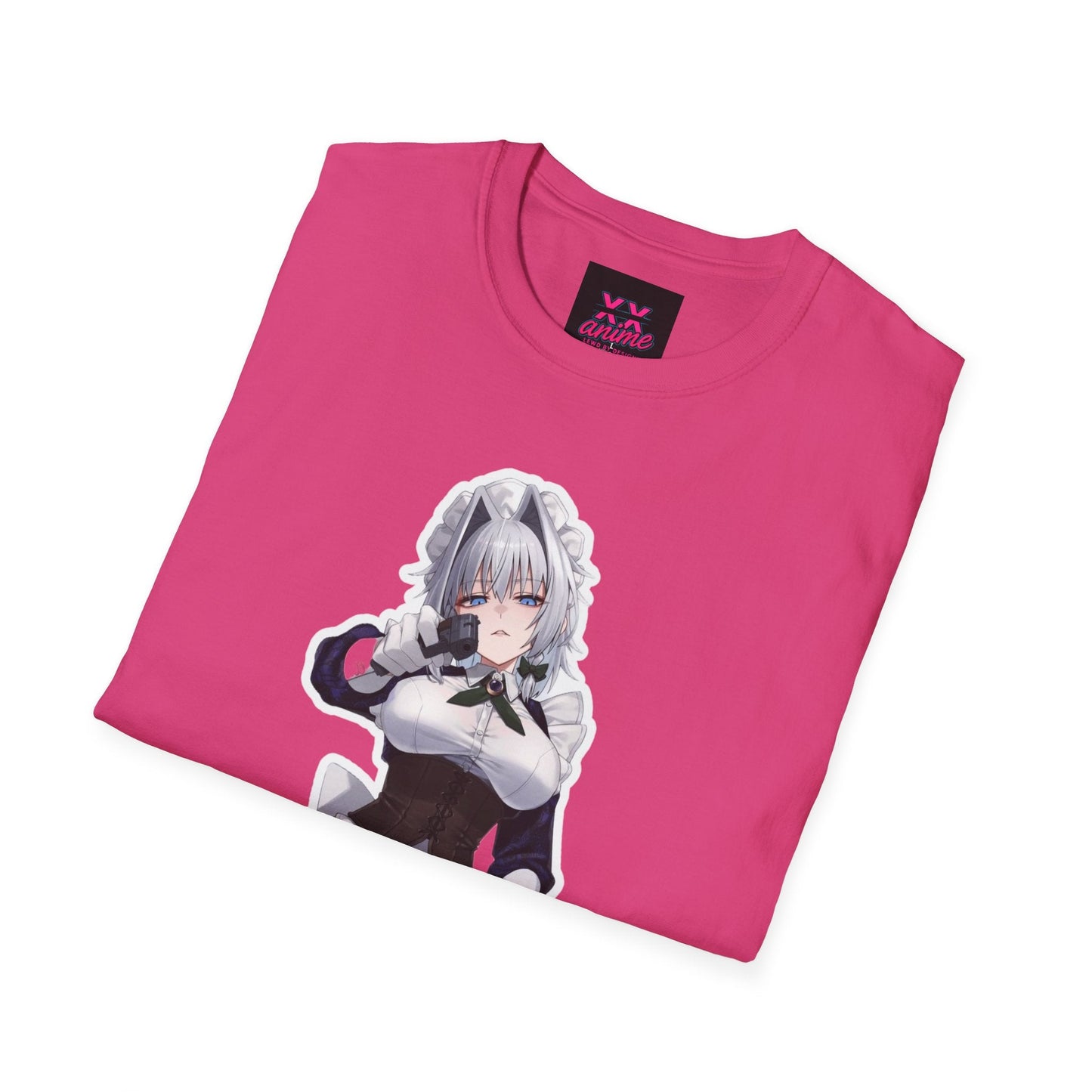 Anime-Inspired Unisex lewd gun T-Shirt - Fun, Playful Design, Perfect for Anime Lovers, Cosplay, Gifts, Casual Wear, and Conventions