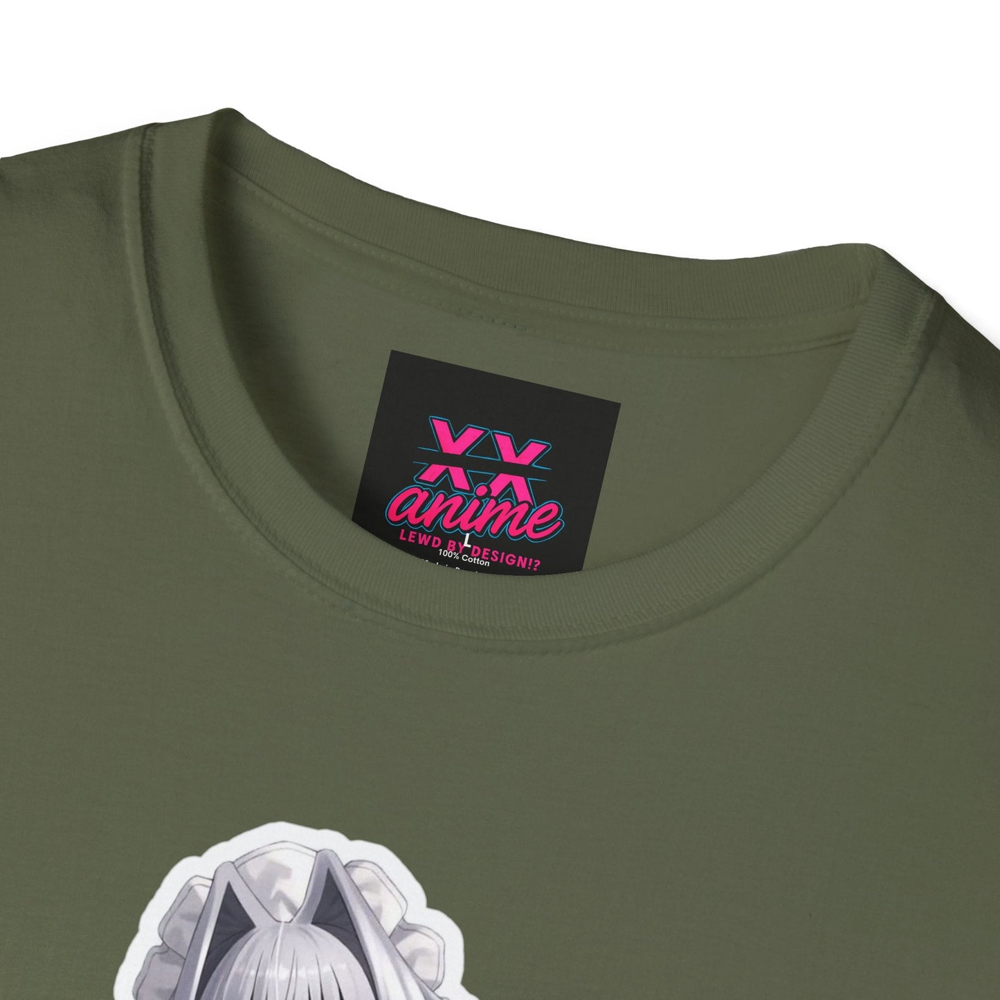 Anime-Inspired Unisex lewd gun T-Shirt - Fun, Playful Design, Perfect for Anime Lovers, Cosplay, Gifts, Casual Wear, and Conventions