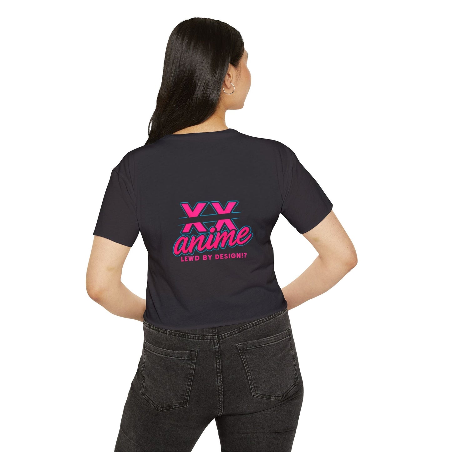 Idol style 1 Crop Top for Women, Summer Fashion, Cute Anime Tee, Festival Outfit, Anime Lover Gift