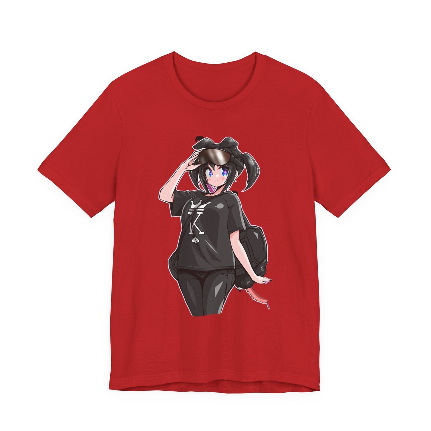 Lewd Anime-Themed Unisex Tee for Fans, Cute Graphic T-Shirt, Comfortable Everyday Wear, Perfect Gift for Anime Lovers, Stylish Casual Top