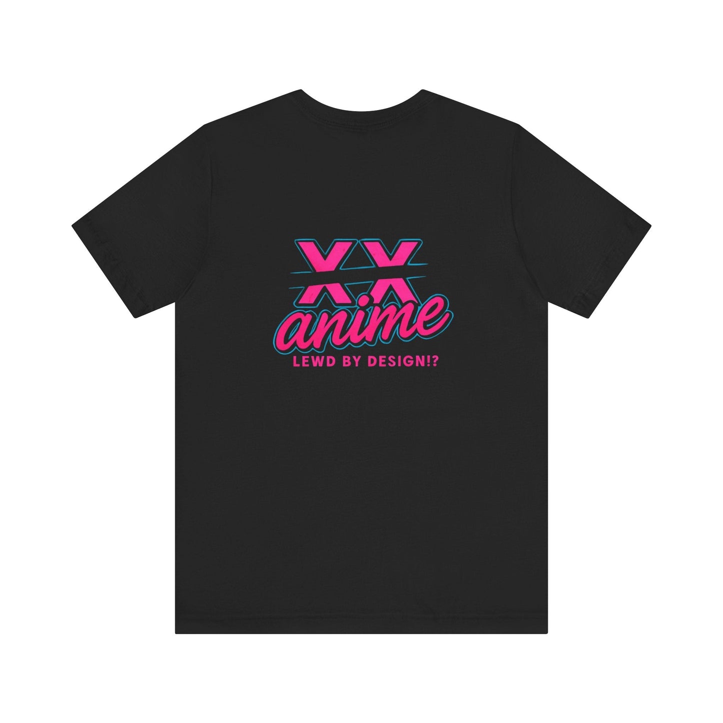 Lewd Anime-Themed Unisex Tee for Fans, Cute Graphic T-Shirt, Comfortable Everyday Wear, Perfect Gift for Anime Lovers, Stylish Casual Top