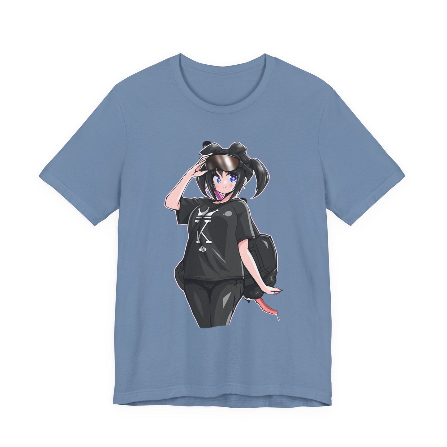 Lewd Anime-Themed Unisex Tee for Fans, Cute Graphic T-Shirt, Comfortable Everyday Wear, Perfect Gift for Anime Lovers, Stylish Casual Top