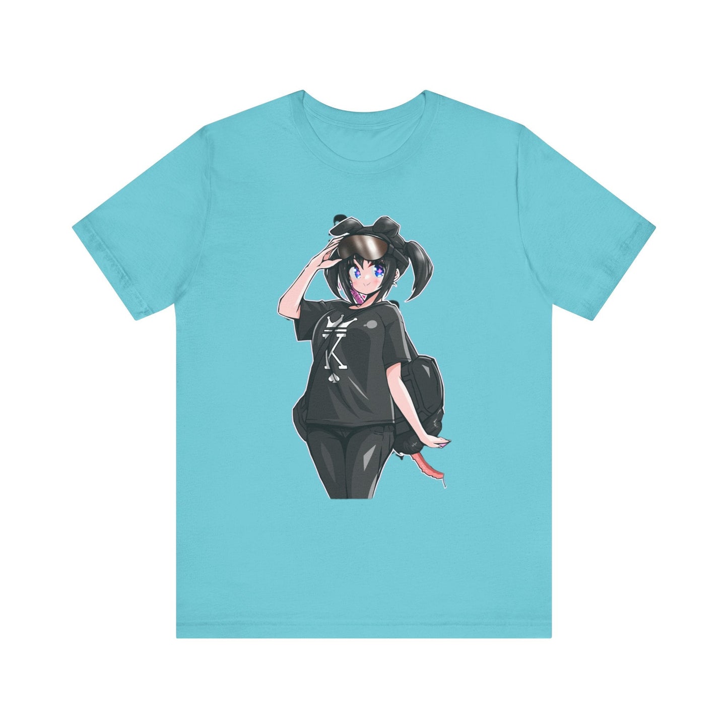 Lewd Anime-Themed Unisex Tee for Fans, Cute Graphic T-Shirt, Comfortable Everyday Wear, Perfect Gift for Anime Lovers, Stylish Casual Top