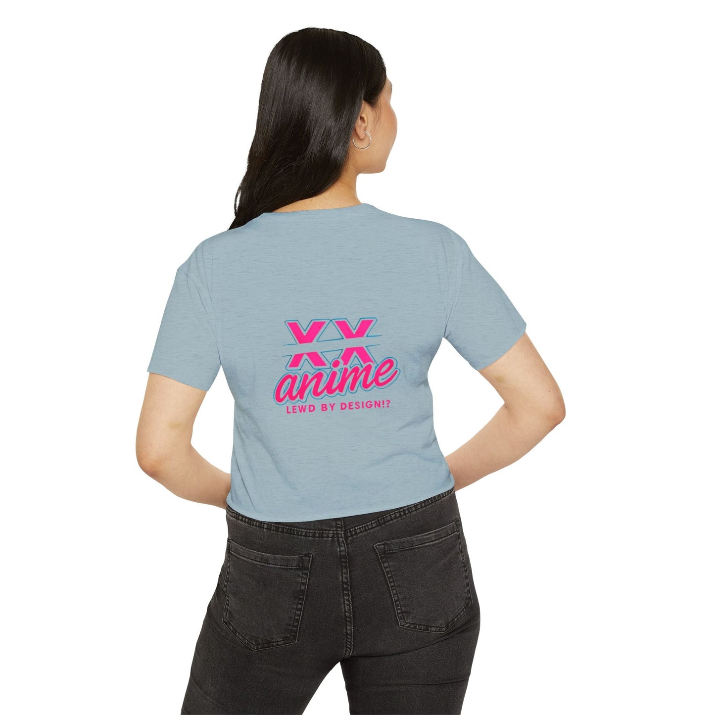 Idol style 1 Crop Top for Women, Summer Fashion, Cute Anime Tee, Festival Outfit, Anime Lover Gift