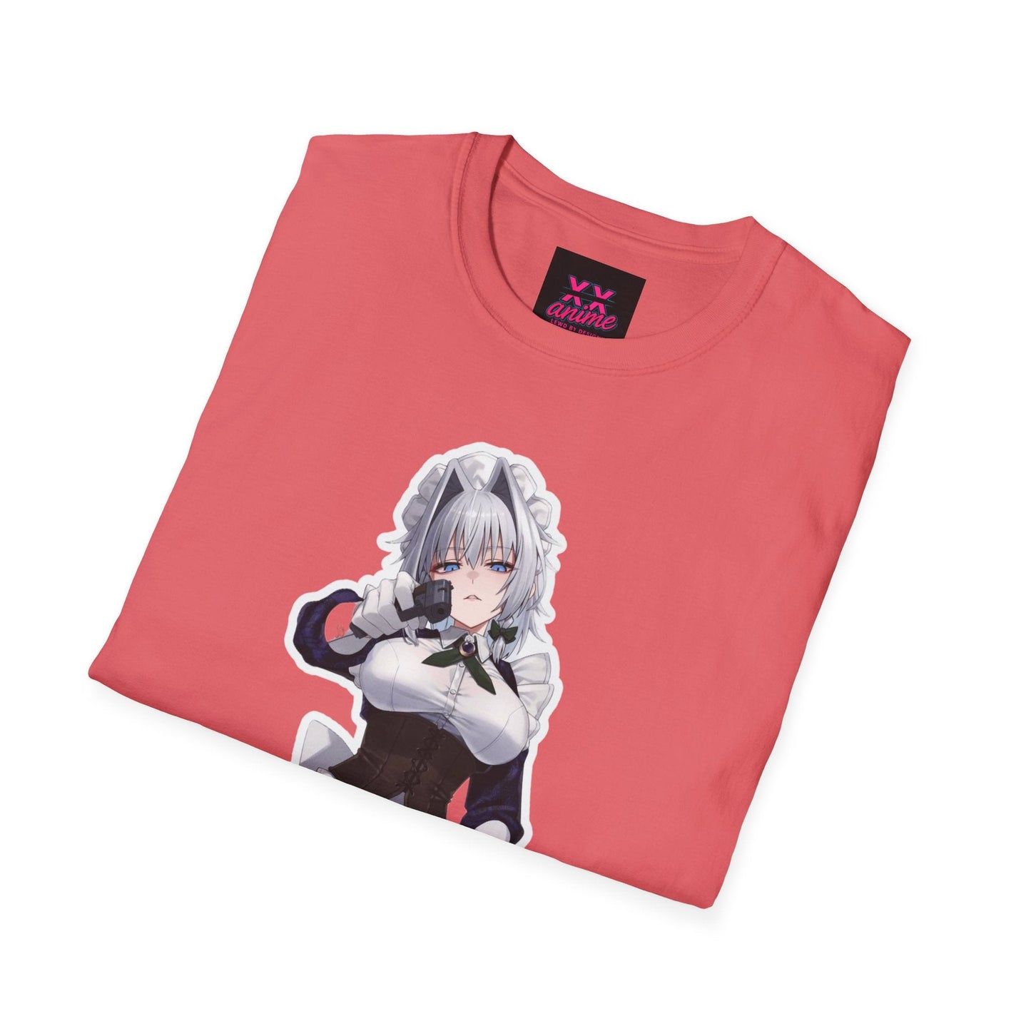 Anime-Inspired Unisex lewd gun T-Shirt - Fun, Playful Design, Perfect for Anime Lovers, Cosplay, Gifts, Casual Wear, and Conventions