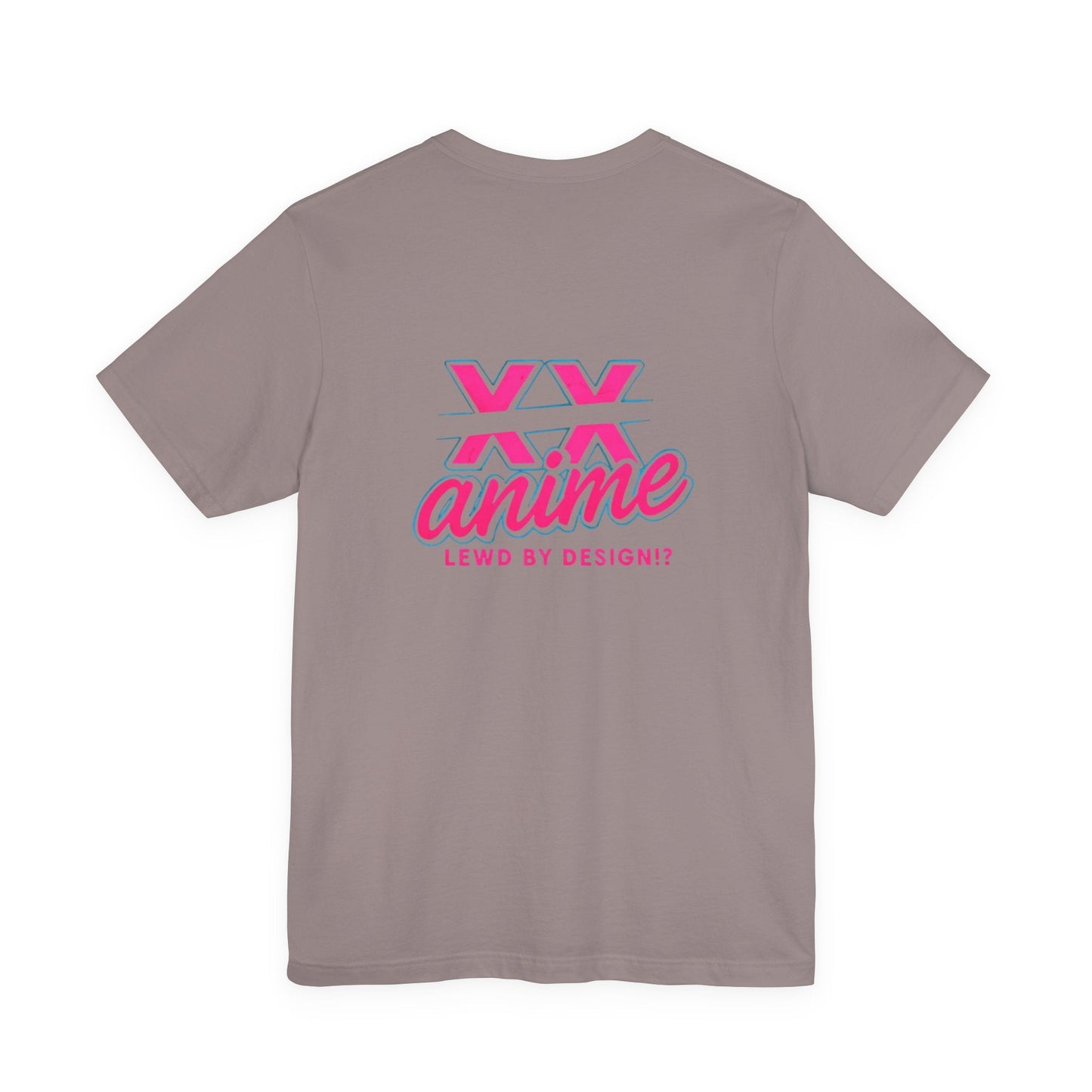 Lewd Anime-Themed Unisex Tee for Fans, Cute Graphic T-Shirt, Comfortable Everyday Wear, Perfect Gift for Anime Lovers, Stylish Casual Top