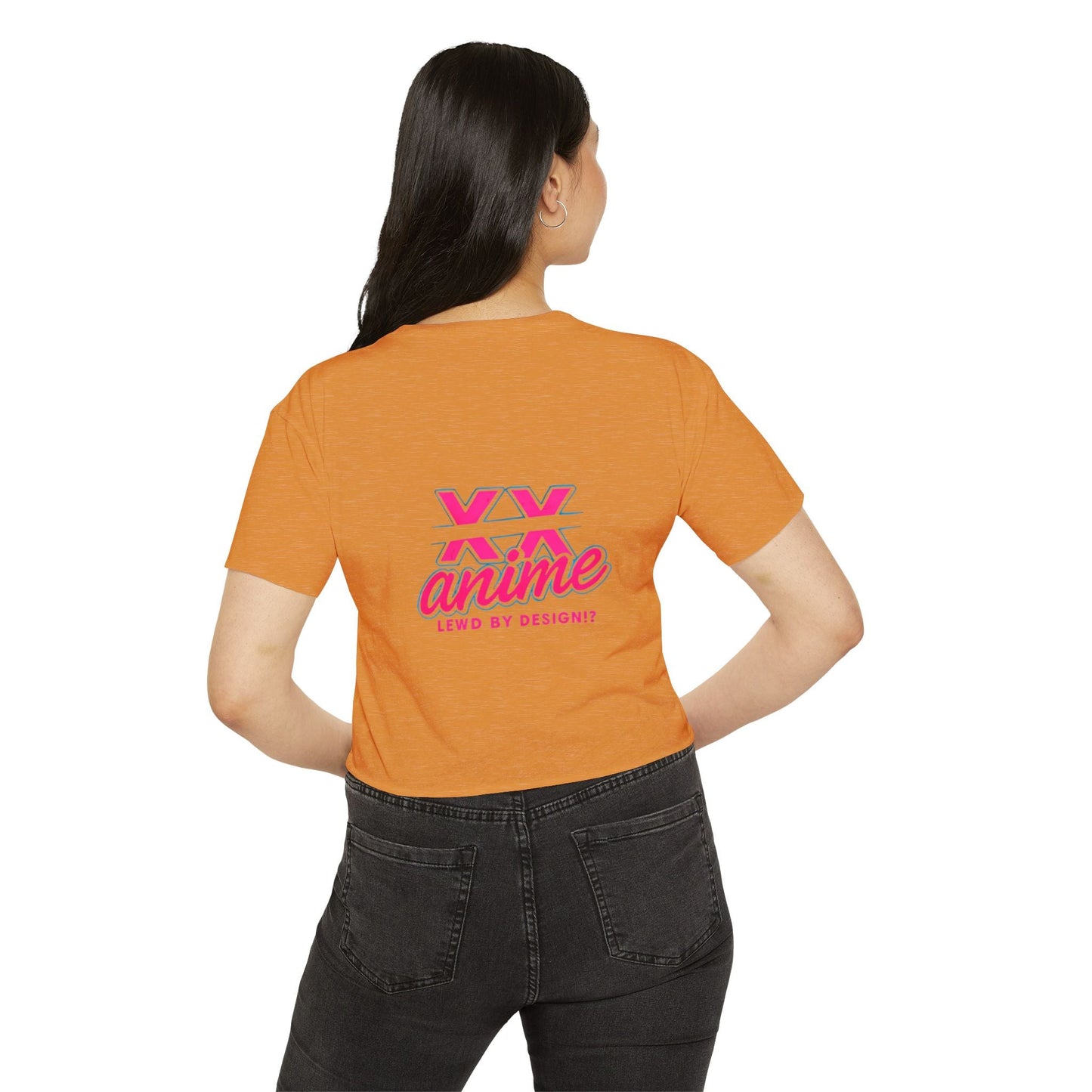 Idol style 1 Crop Top for Women, Summer Fashion, Cute Anime Tee, Festival Outfit, Anime Lover Gift