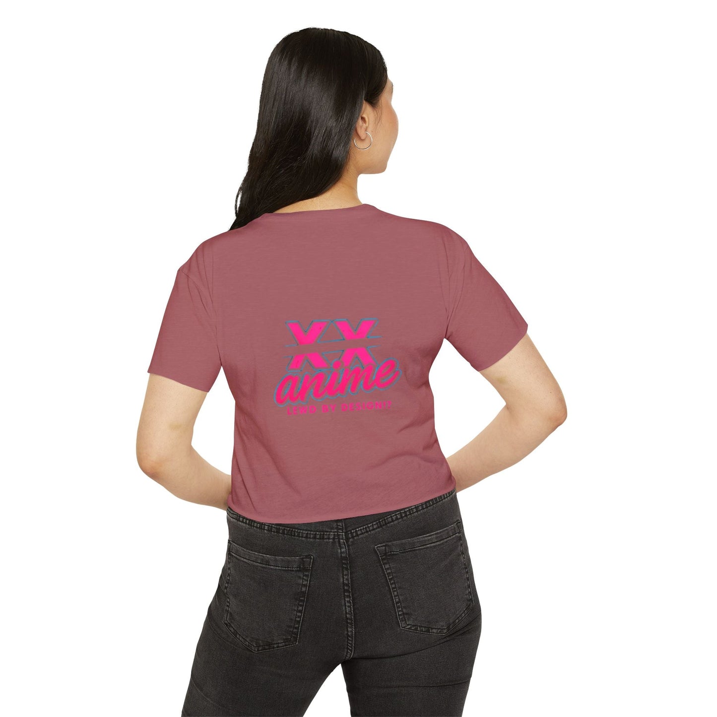 Idol style 1 Crop Top for Women, Summer Fashion, Cute Anime Tee, Festival Outfit, Anime Lover Gift