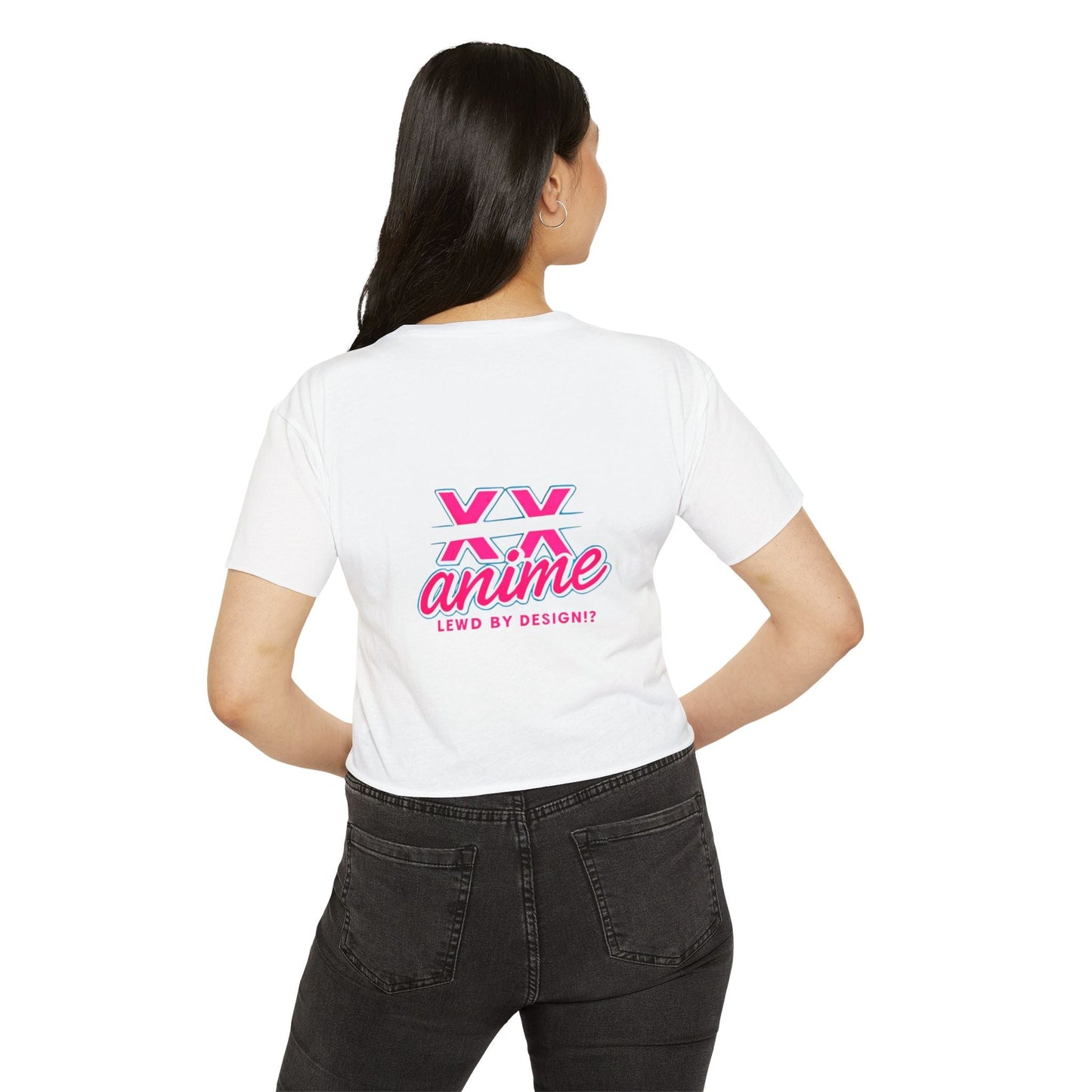 Idol style 1 Crop Top for Women, Summer Fashion, Cute Anime Tee, Festival Outfit, Anime Lover Gift
