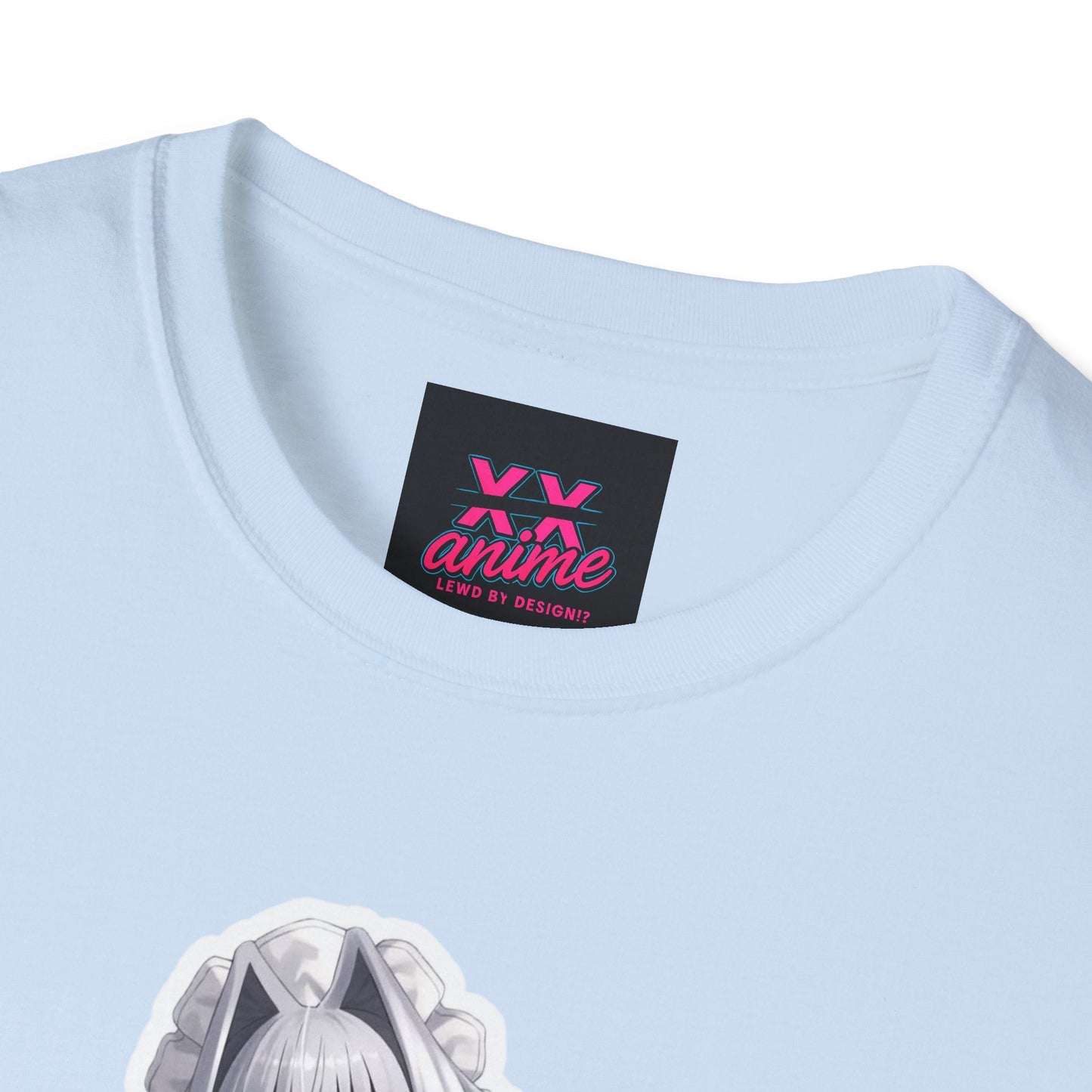 Anime-Inspired Unisex lewd gun T-Shirt - Fun, Playful Design, Perfect for Anime Lovers, Cosplay, Gifts, Casual Wear, and Conventions