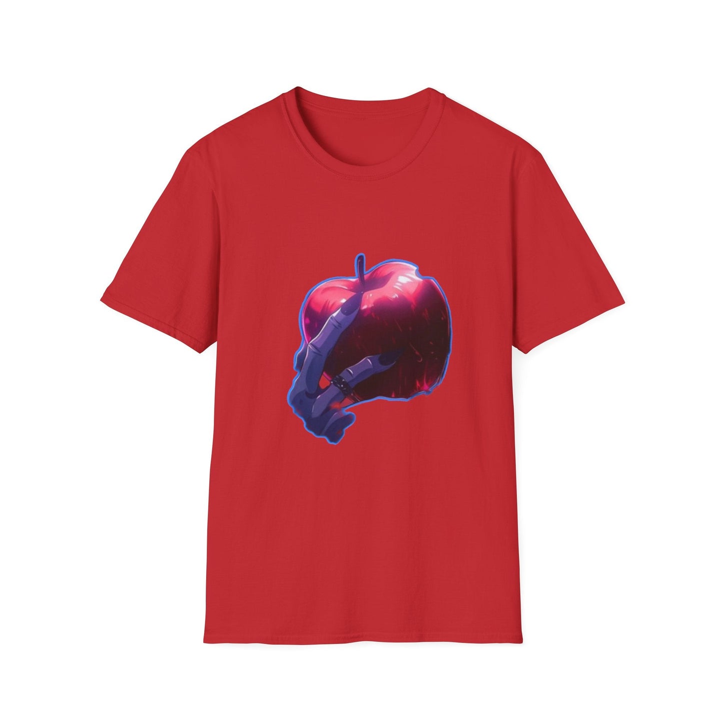 Dn Artistic Skeleton Hand T-Shirt, Creative Graphic Tee, Unique Gift for Artists, Trendy Fashion for Teens, Casual Wear