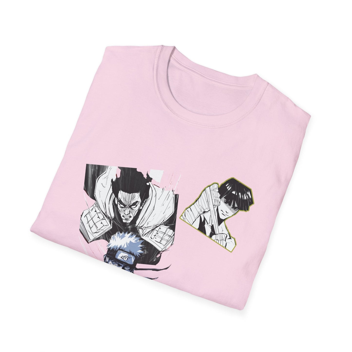 Ninja style Anime-Inspired Unisex T-Shirt, Graphic Tee for Fans, Perfect Gift for Birthdays or Conventions, Casual Wear, Softstyle Shirt