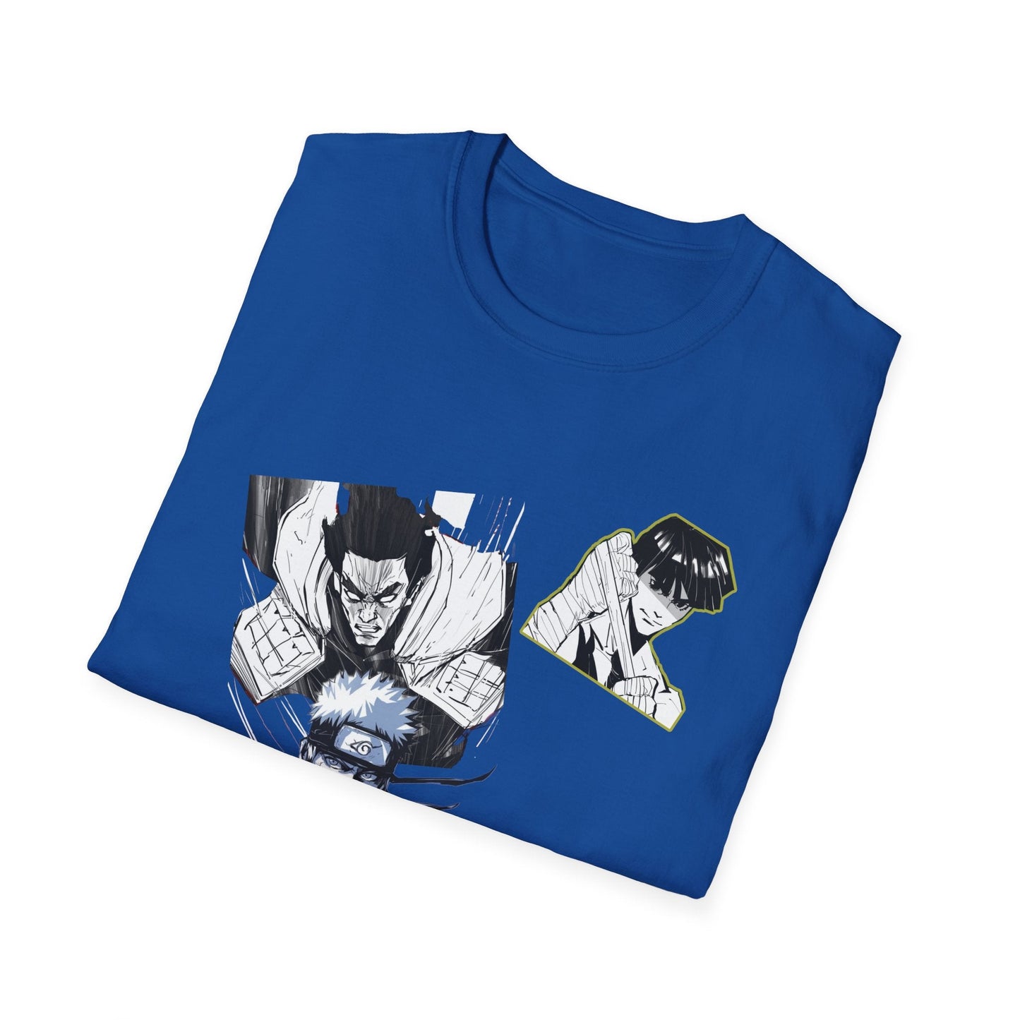 Ninja style Anime-Inspired Unisex T-Shirt, Graphic Tee for Fans, Perfect Gift for Birthdays or Conventions, Casual Wear, Softstyle Shirt