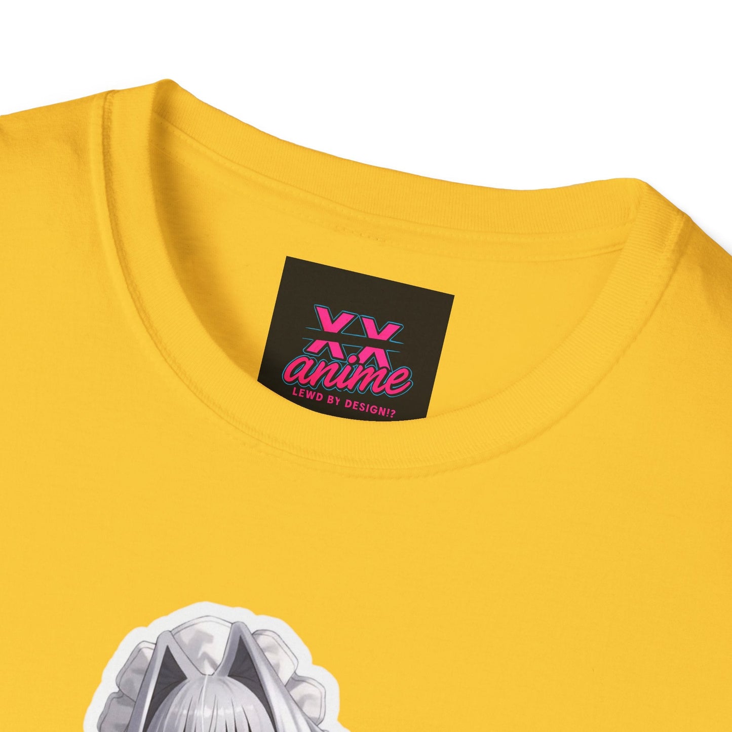 Anime-Inspired Unisex lewd gun T-Shirt - Fun, Playful Design, Perfect for Anime Lovers, Cosplay, Gifts, Casual Wear, and Conventions