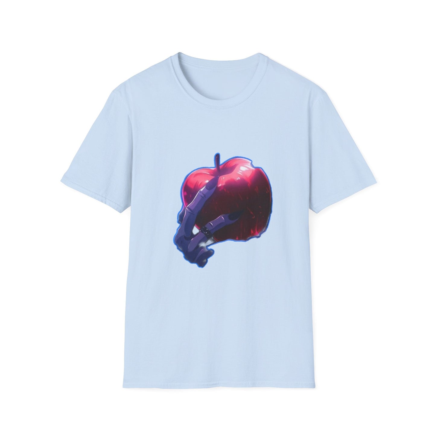 Dn Artistic Skeleton Hand T-Shirt, Creative Graphic Tee, Unique Gift for Artists, Trendy Fashion for Teens, Casual Wear