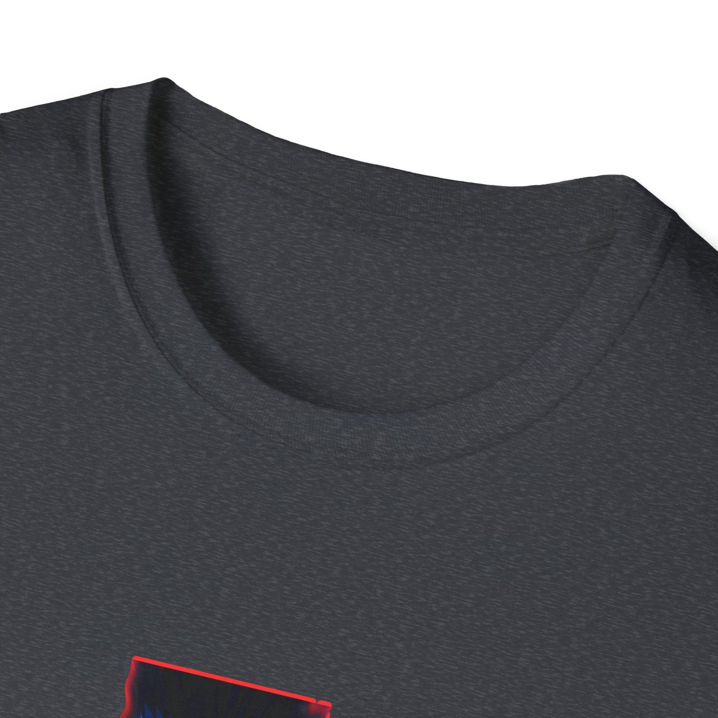 Dn Cosmic Illusion Unisex Softstyle T-Shirt | Space Art Tee, Sci-Fi Apparel, Casual Wear, Unique Gift, Graphic Tee