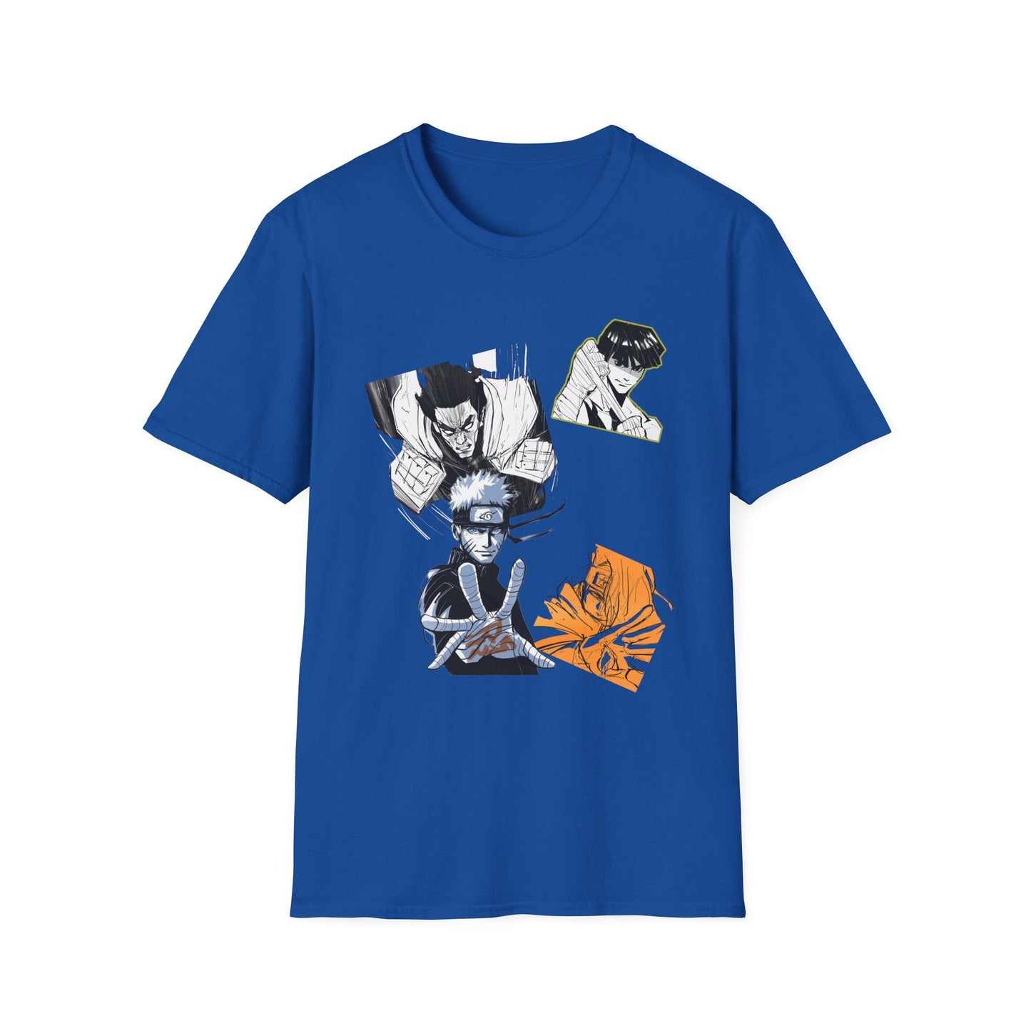 Ninja style Anime-Inspired Unisex T-Shirt, Graphic Tee for Fans, Perfect Gift for Birthdays or Conventions, Casual Wear, Softstyle Shirt