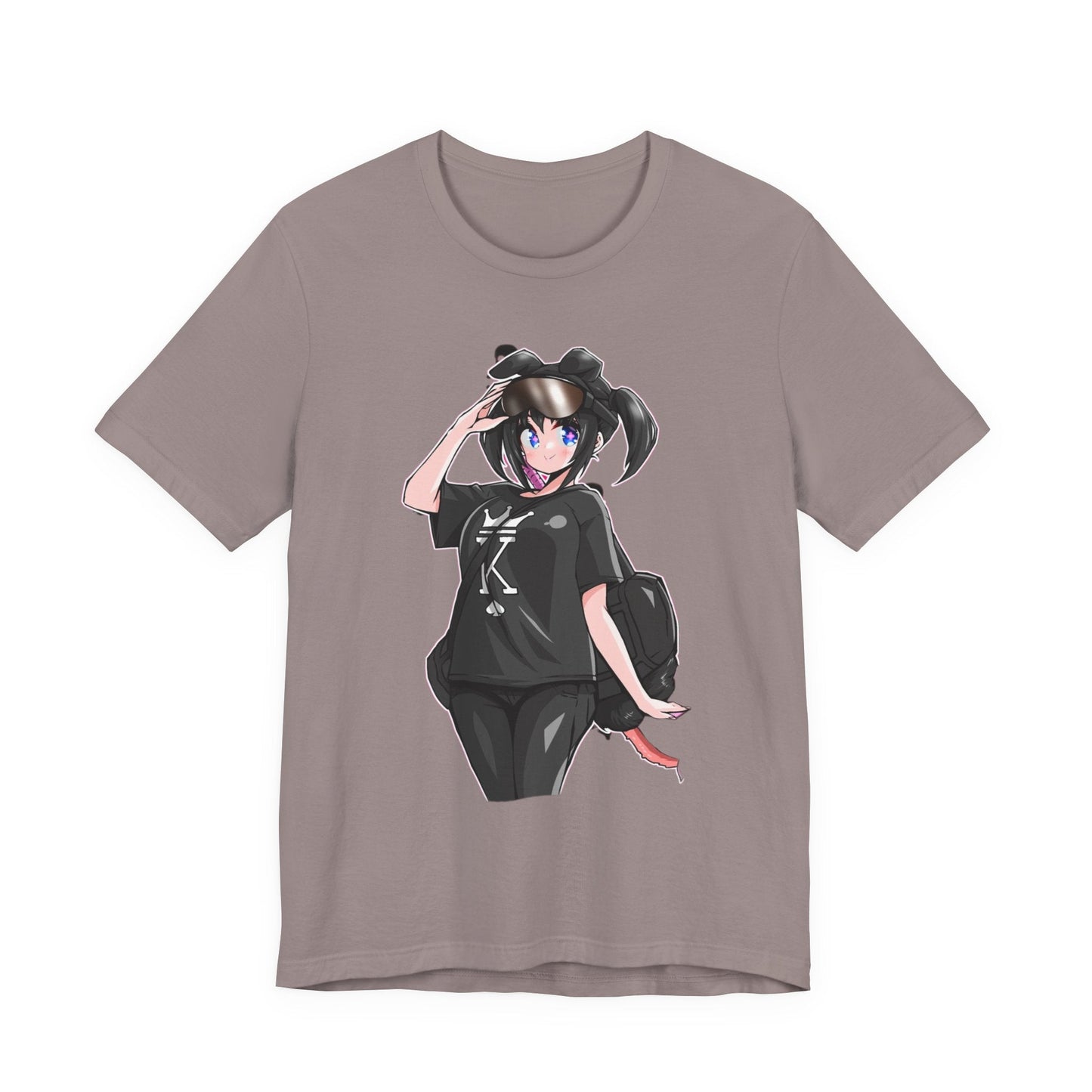 Lewd Anime-Themed Unisex Tee for Fans, Cute Graphic T-Shirt, Comfortable Everyday Wear, Perfect Gift for Anime Lovers, Stylish Casual Top