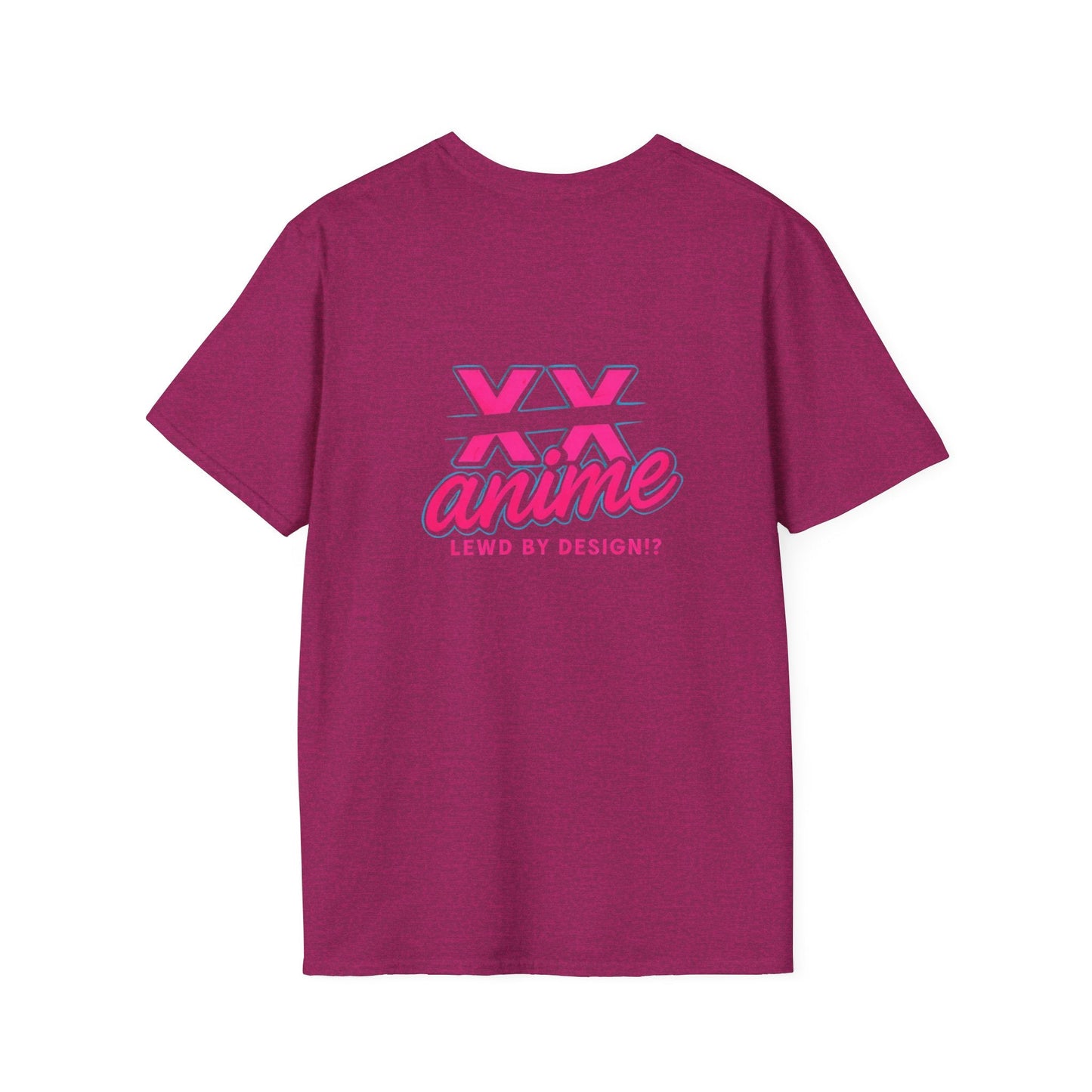 Anime-Inspired lewd 3 Unisex T-Shirt, Cute Graphic Tee, Casual Wear, Street Style, Gift for Anime Lovers
