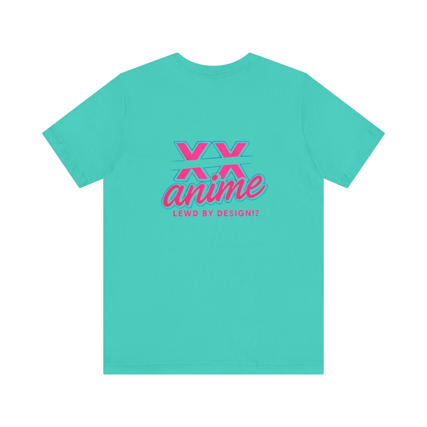 Lewd Anime-Themed Unisex Tee for Fans, Cute Graphic T-Shirt, Comfortable Everyday Wear, Perfect Gift for Anime Lovers, Stylish Casual Top