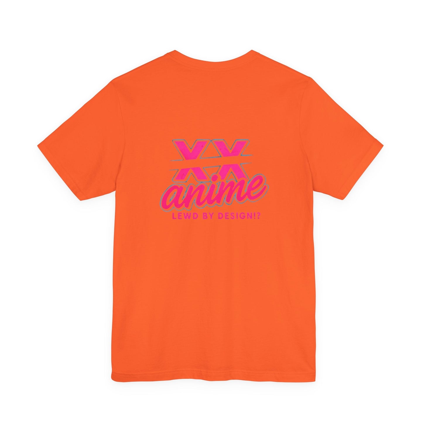 Lewd Anime-Themed Unisex Tee for Fans, Cute Graphic T-Shirt, Comfortable Everyday Wear, Perfect Gift for Anime Lovers, Stylish Casual Top