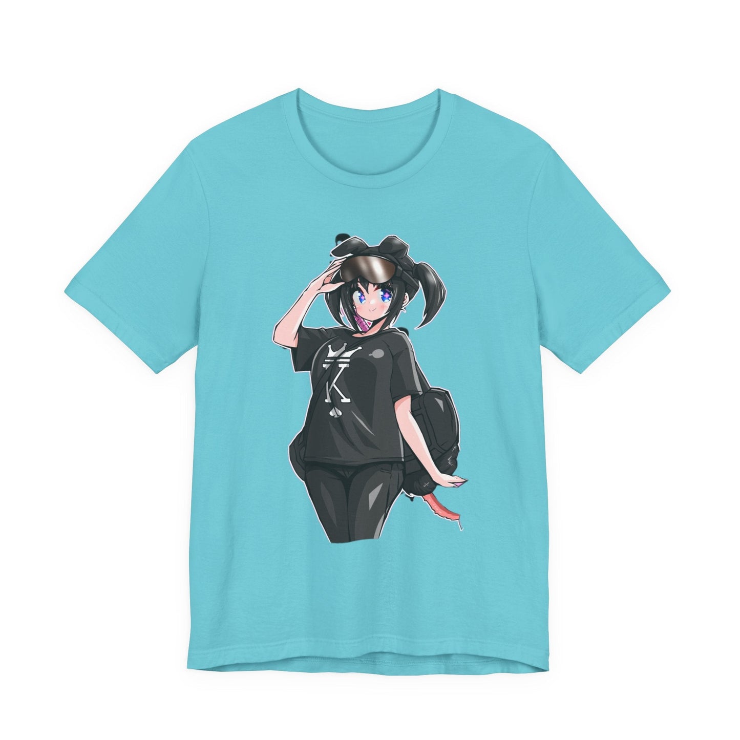 Lewd Anime-Themed Unisex Tee for Fans, Cute Graphic T-Shirt, Comfortable Everyday Wear, Perfect Gift for Anime Lovers, Stylish Casual Top