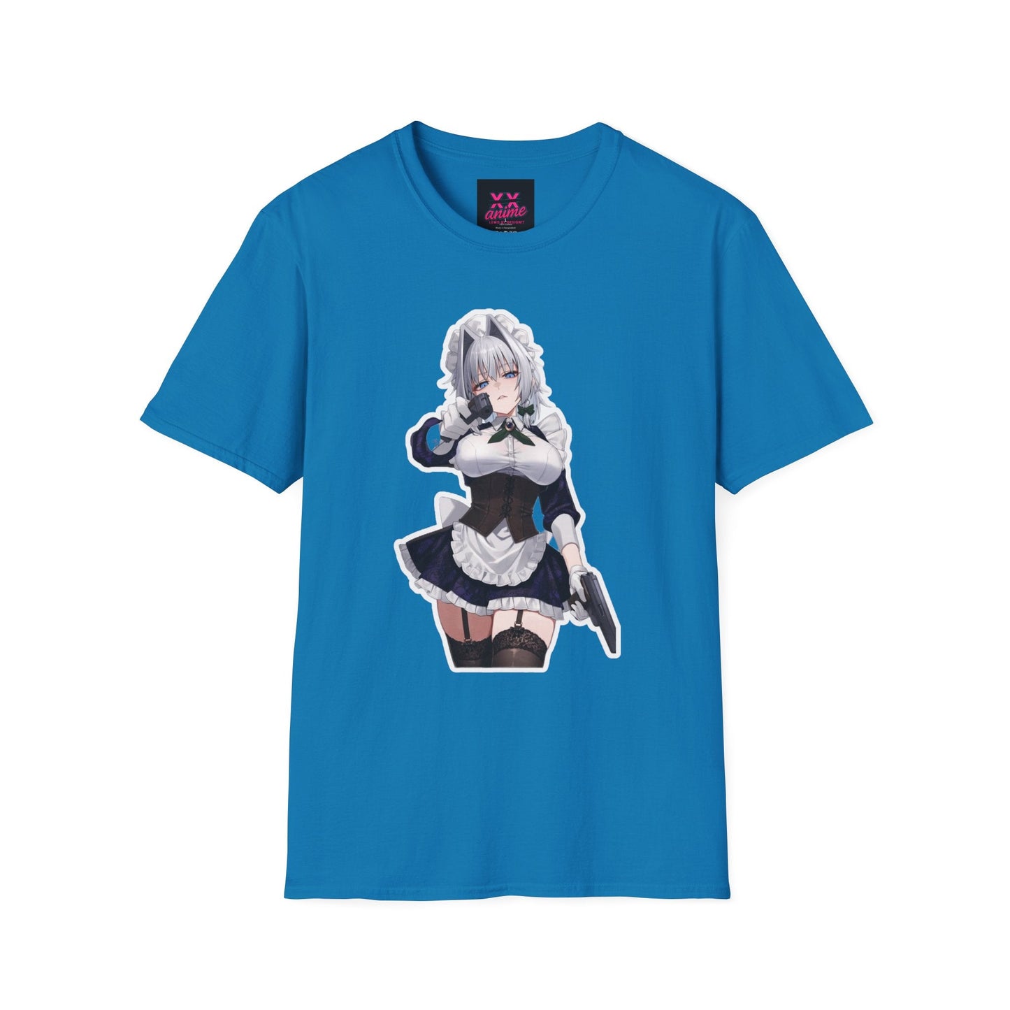Anime-Inspired Unisex lewd gun T-Shirt - Fun, Playful Design, Perfect for Anime Lovers, Cosplay, Gifts, Casual Wear, and Conventions