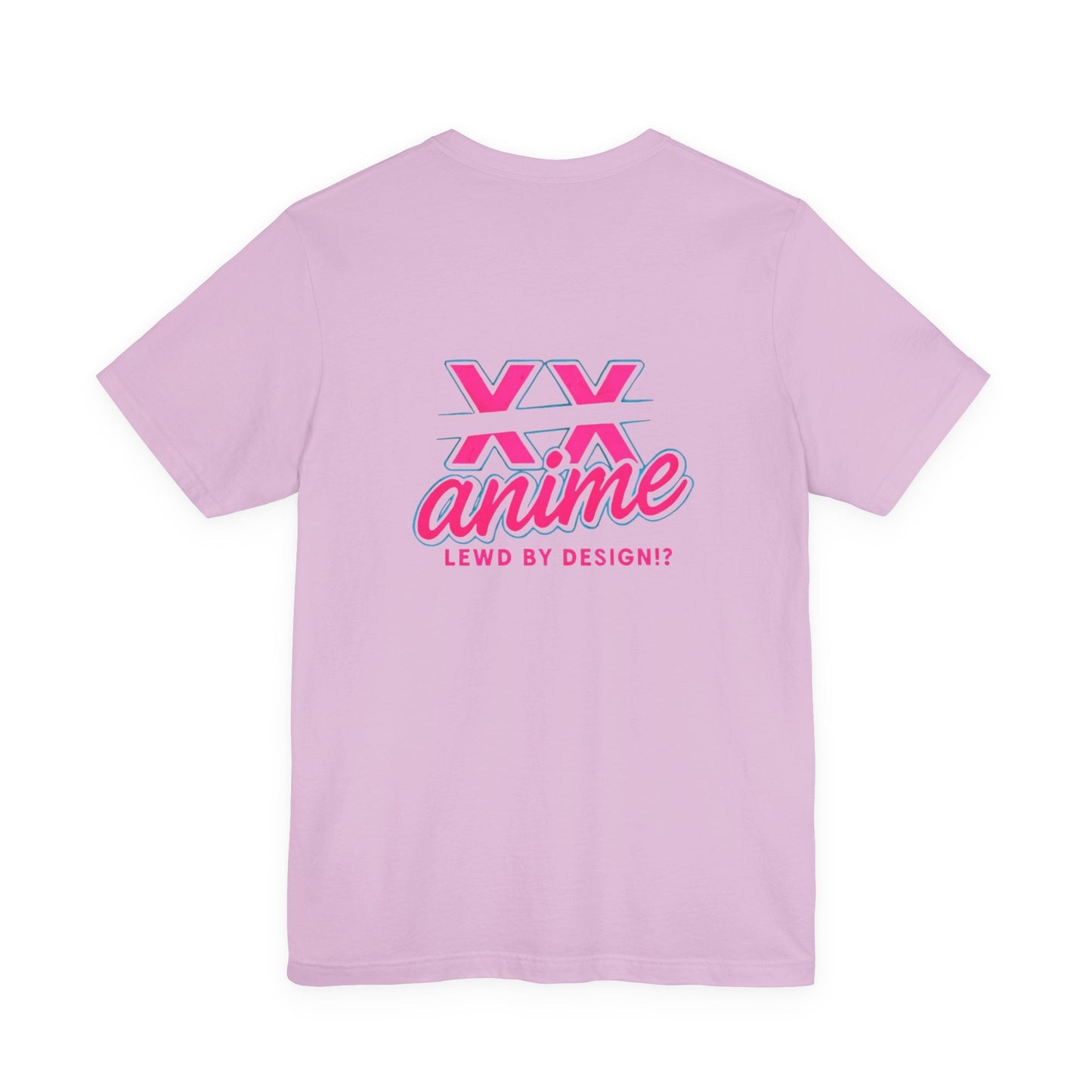 Lewd Anime-Themed Unisex Tee for Fans, Cute Graphic T-Shirt, Comfortable Everyday Wear, Perfect Gift for Anime Lovers, Stylish Casual Top