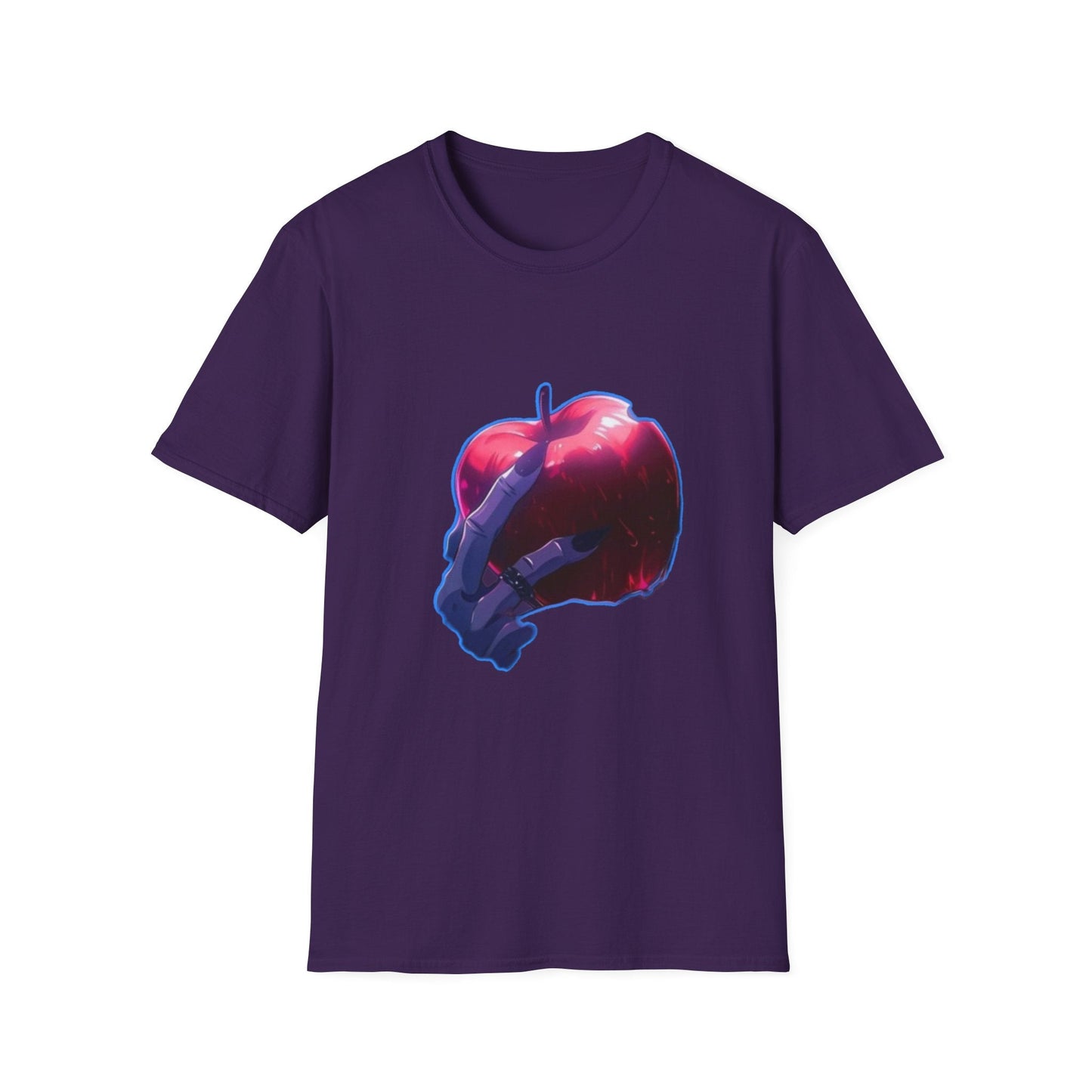 Dn Artistic Skeleton Hand T-Shirt, Creative Graphic Tee, Unique Gift for Artists, Trendy Fashion for Teens, Casual Wear