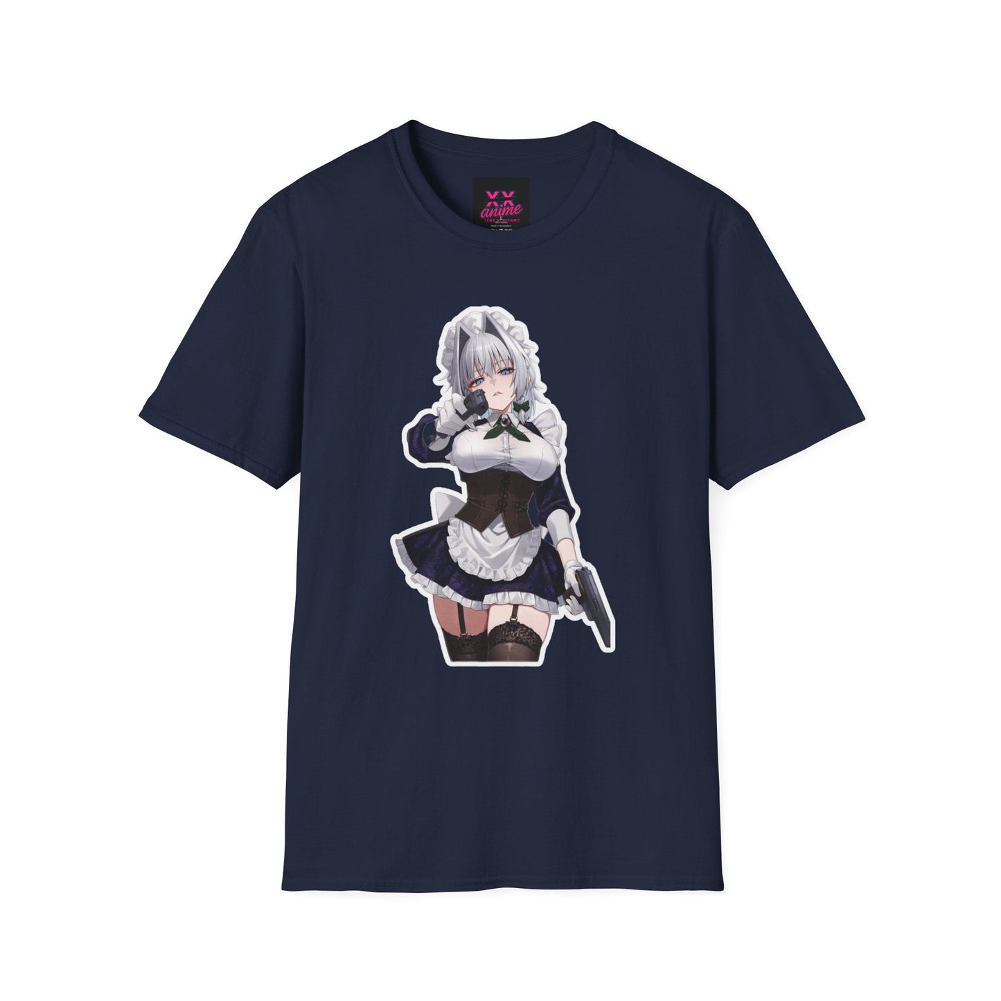Anime-Inspired Unisex lewd gun T-Shirt - Fun, Playful Design, Perfect for Anime Lovers, Cosplay, Gifts, Casual Wear, and Conventions