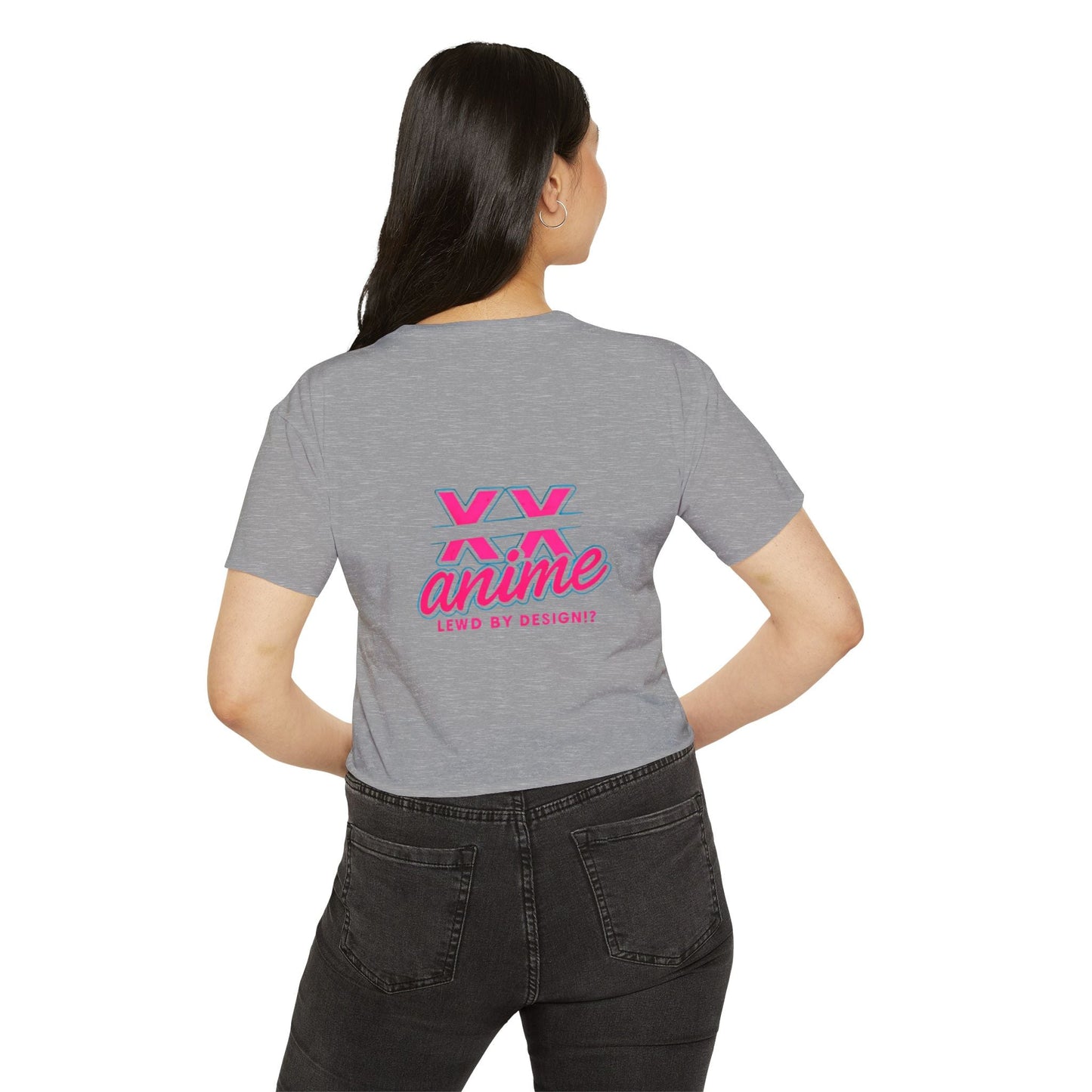 Idol style 1 Crop Top for Women, Summer Fashion, Cute Anime Tee, Festival Outfit, Anime Lover Gift