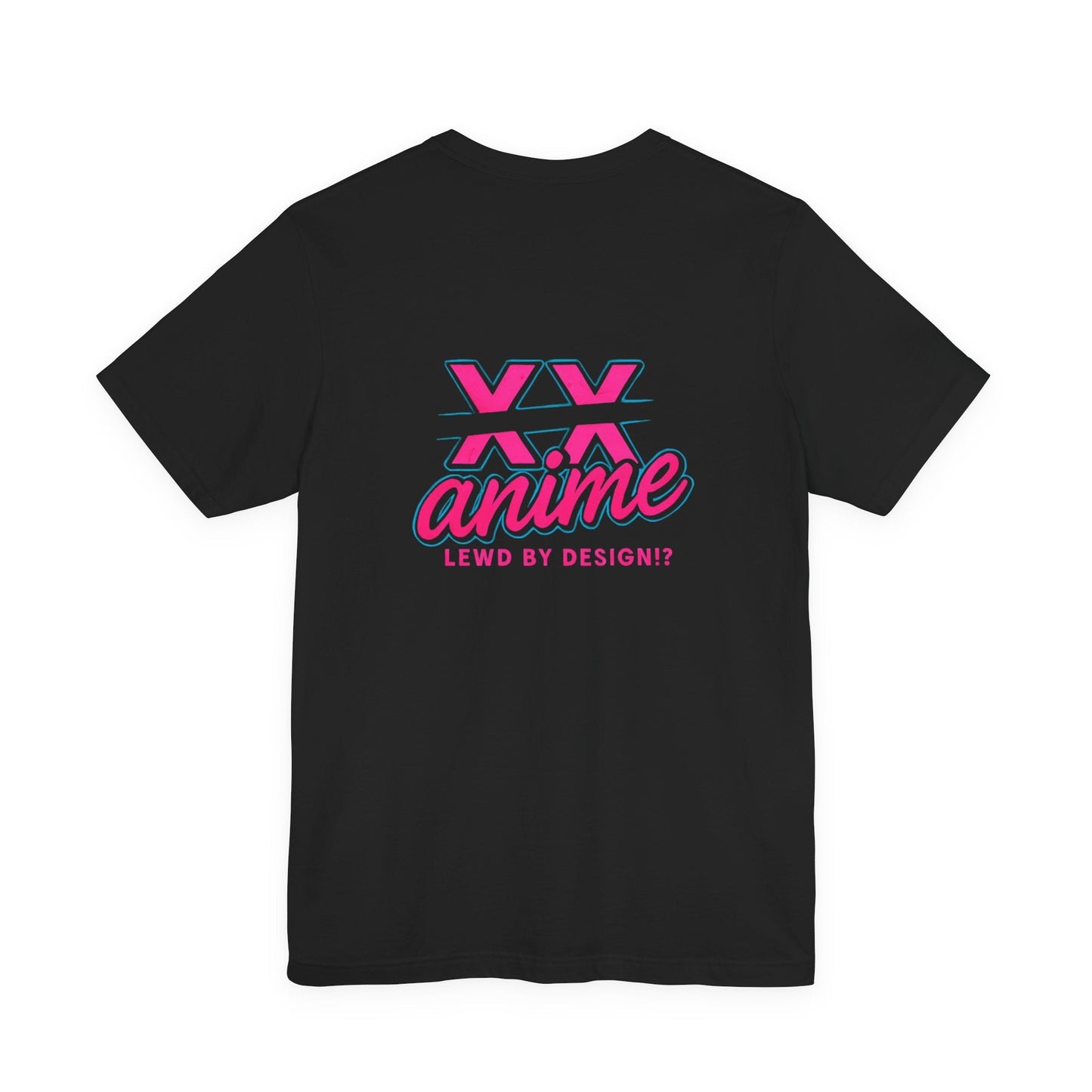 Lewd Anime-Themed Unisex Tee for Fans, Cute Graphic T-Shirt, Comfortable Everyday Wear, Perfect Gift for Anime Lovers, Stylish Casual Top